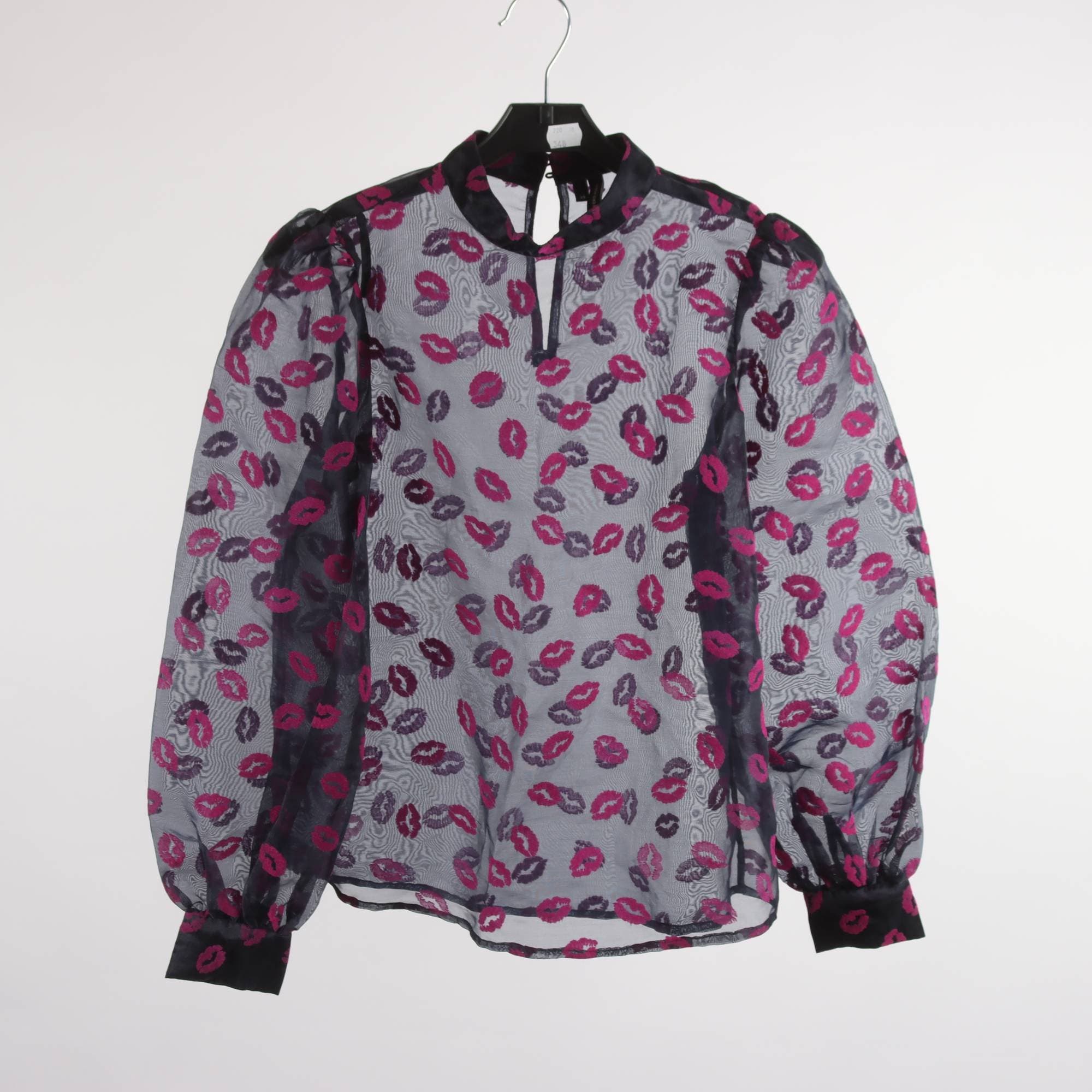 Blus, Vero Moda, blå, rosa, stl. XS.