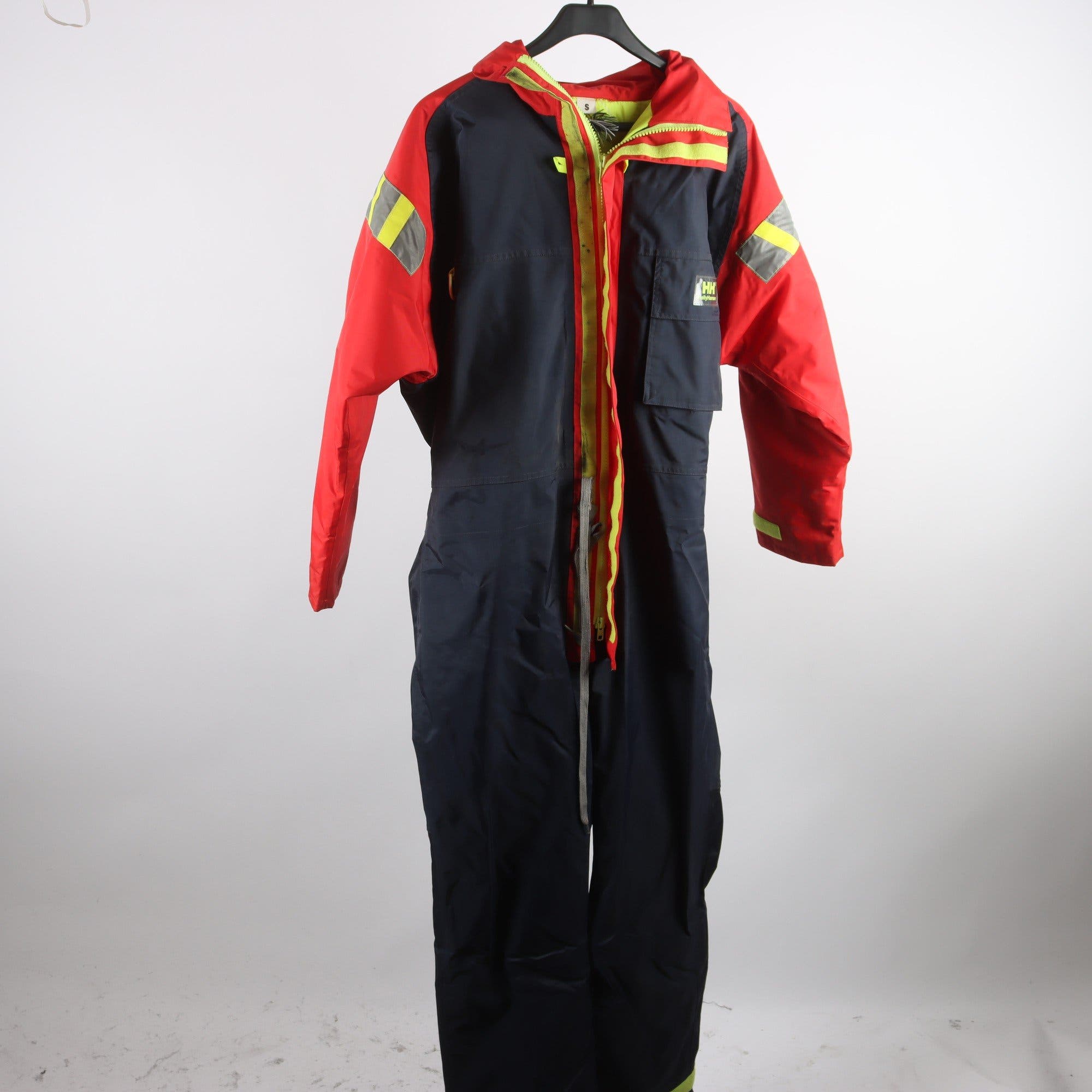 Vinteroverall, Helly Hansen, röd, blå, stl. S.