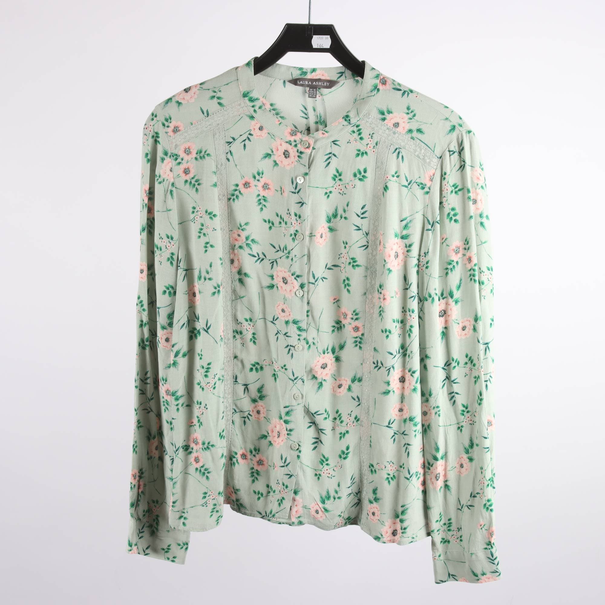 Blus, Laura Ashley, blommig, stl. 42