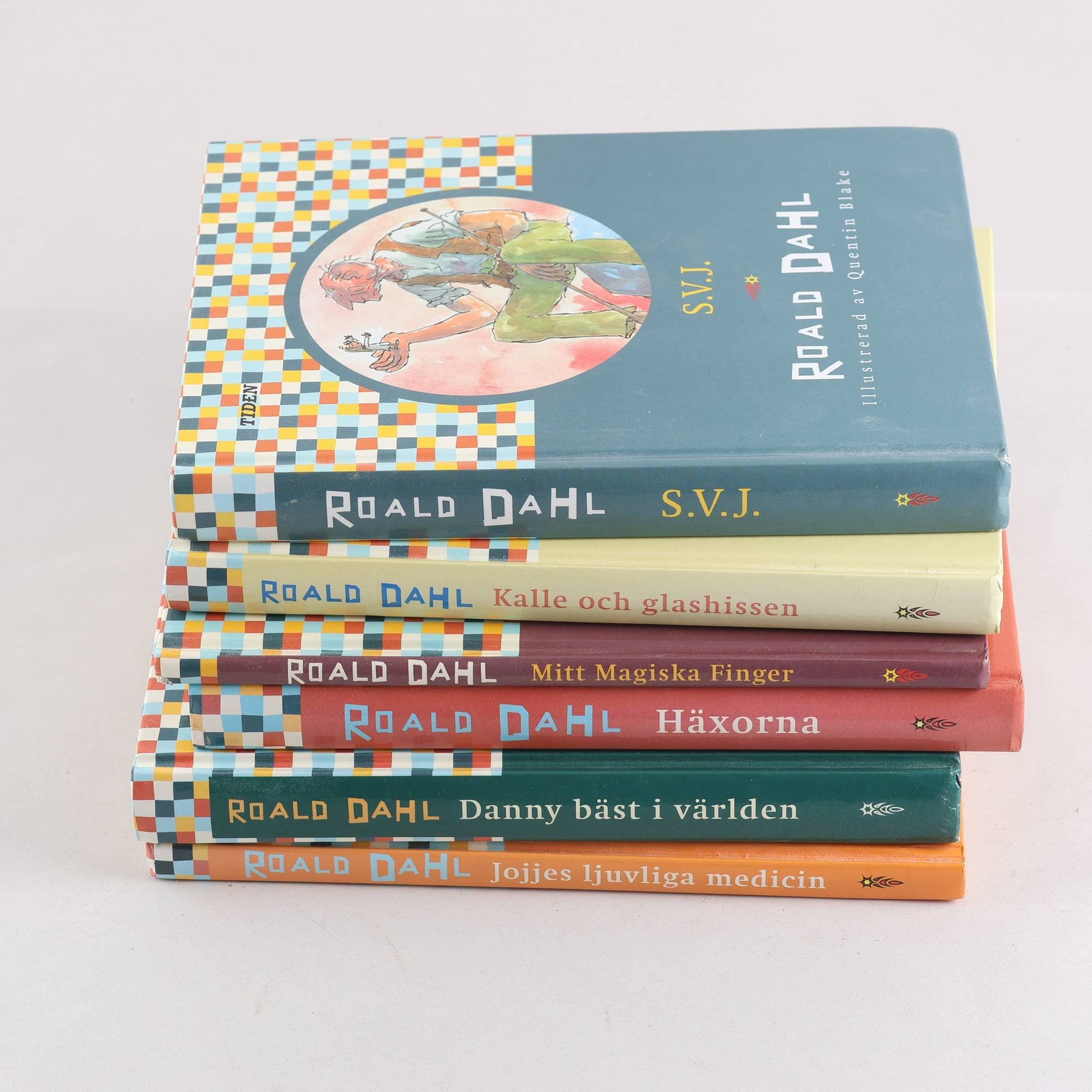 Bokpaket, Roald Dahl, 6 st