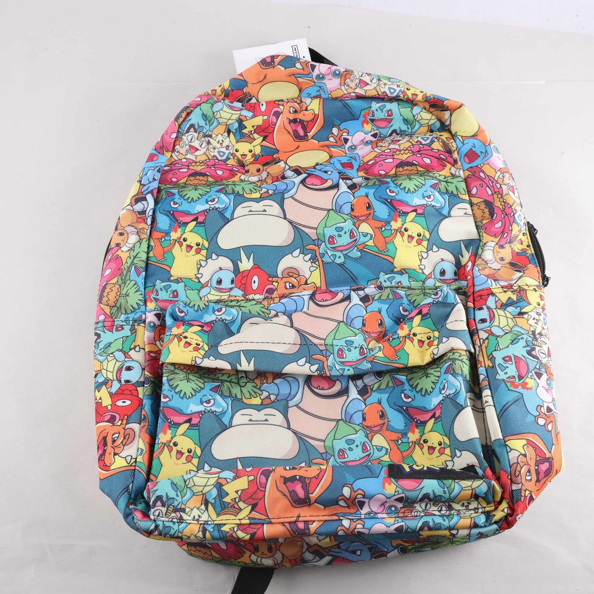 Ryggsäck, Pokémon, mönstrad, multi.