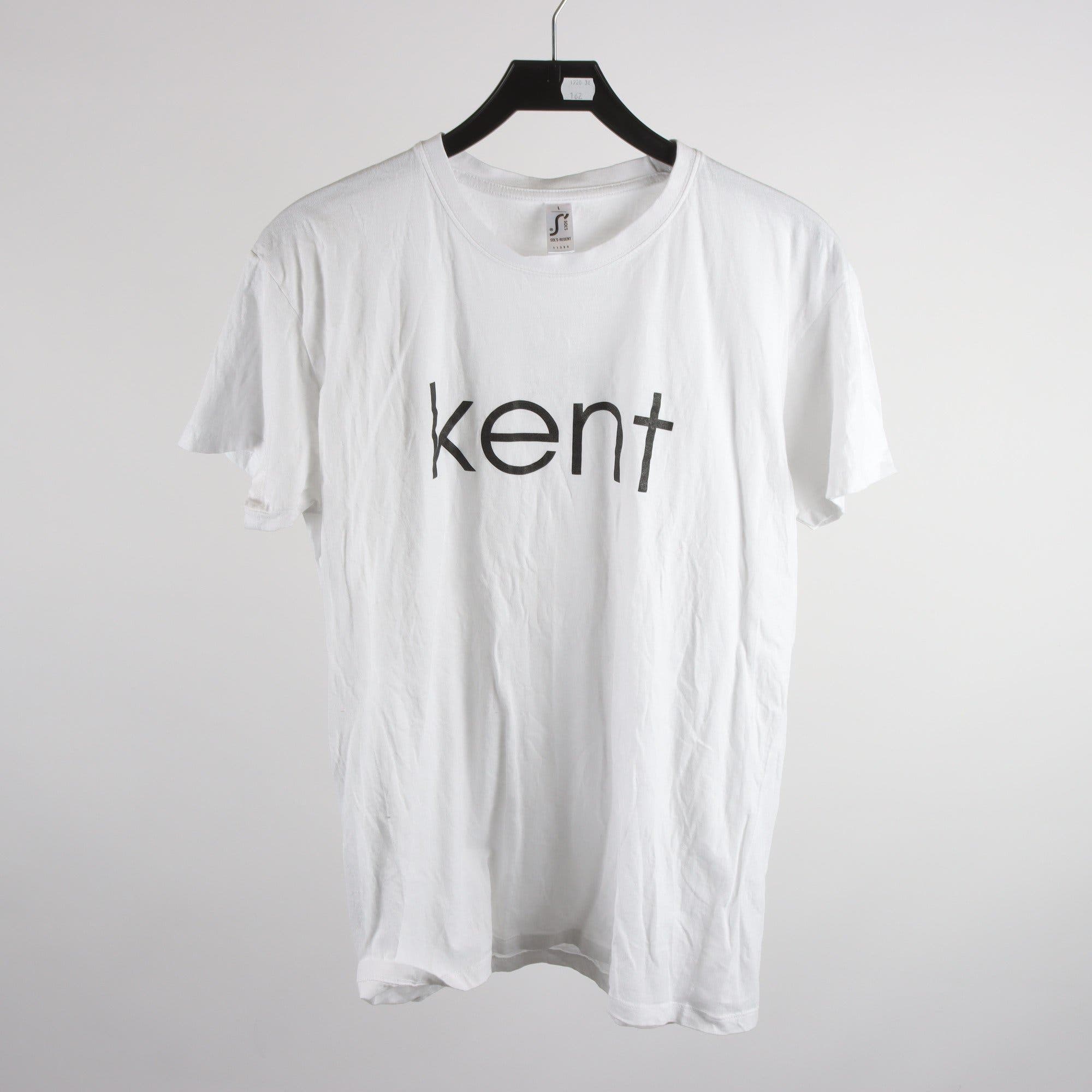 T-shirt, Kent, vit, stl. L
