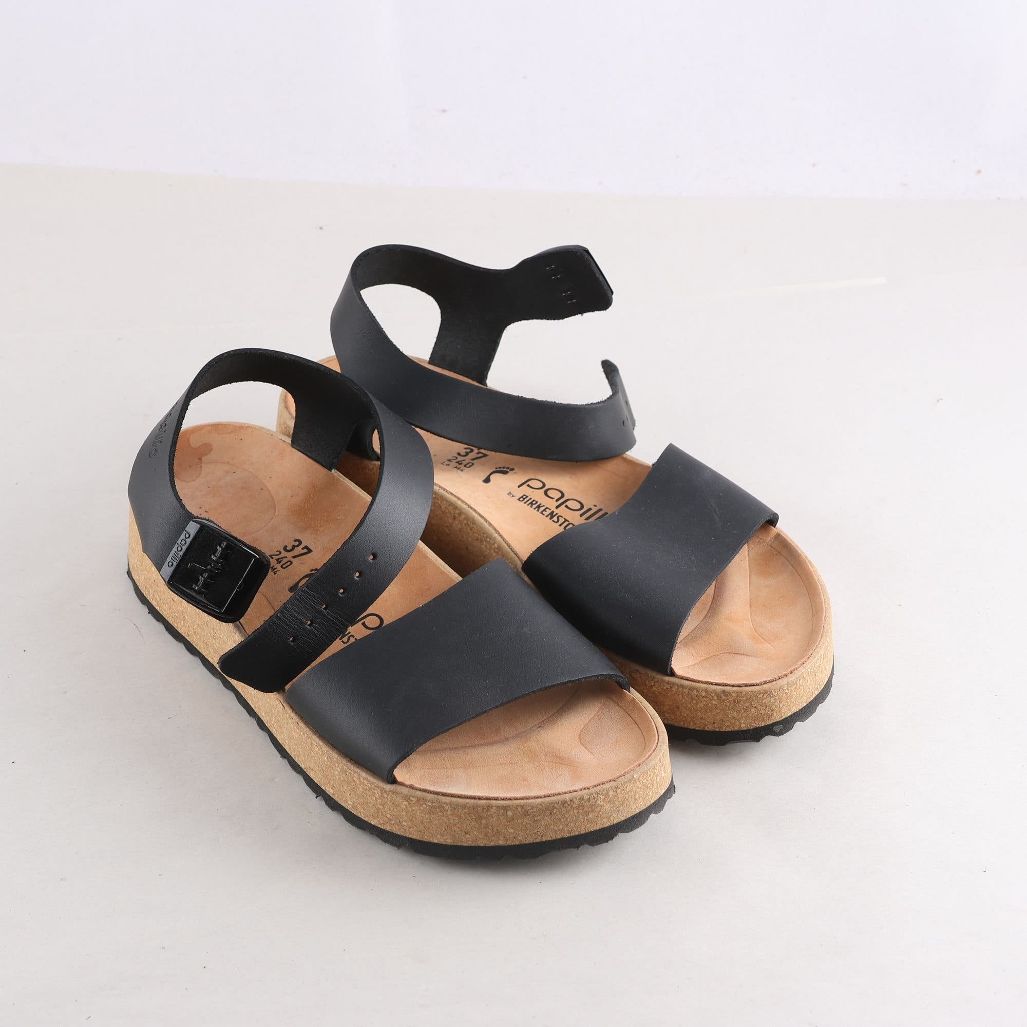 Sandaler, Papillio by Birkenstock, svart, stl. 37.