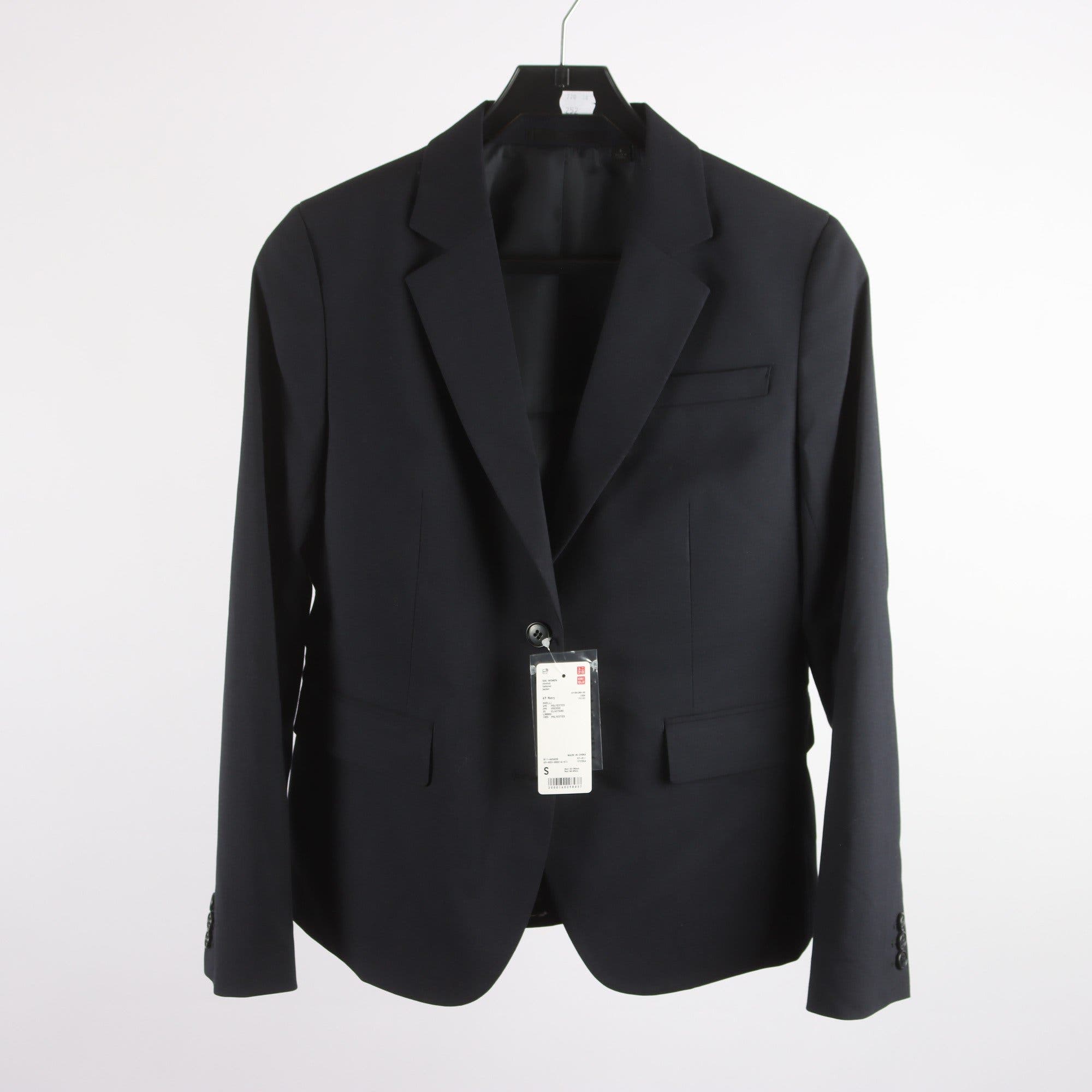 Kavaj, Uniqlo, svart, stl. S.