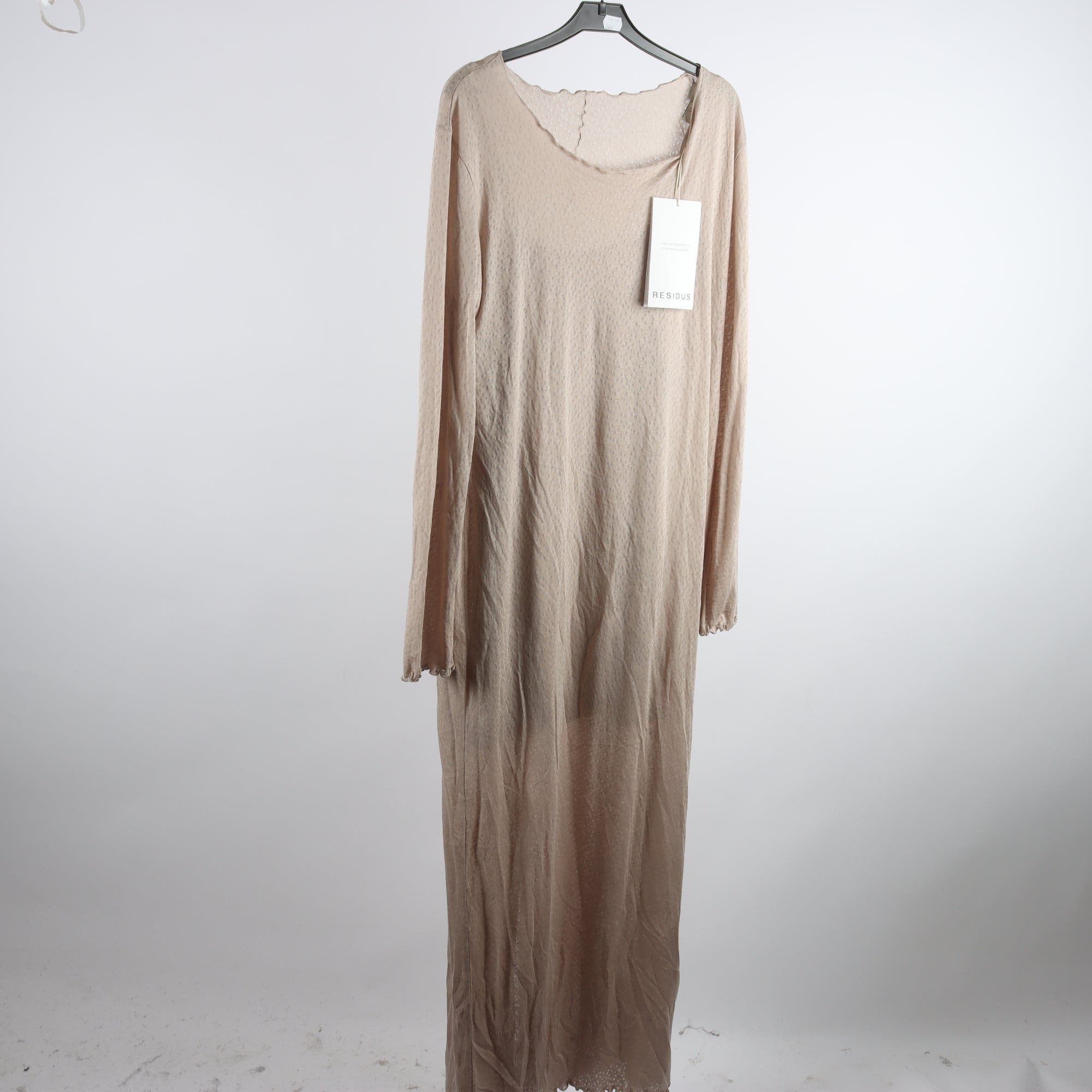 Klänning, Residus, beige, stl. XL.