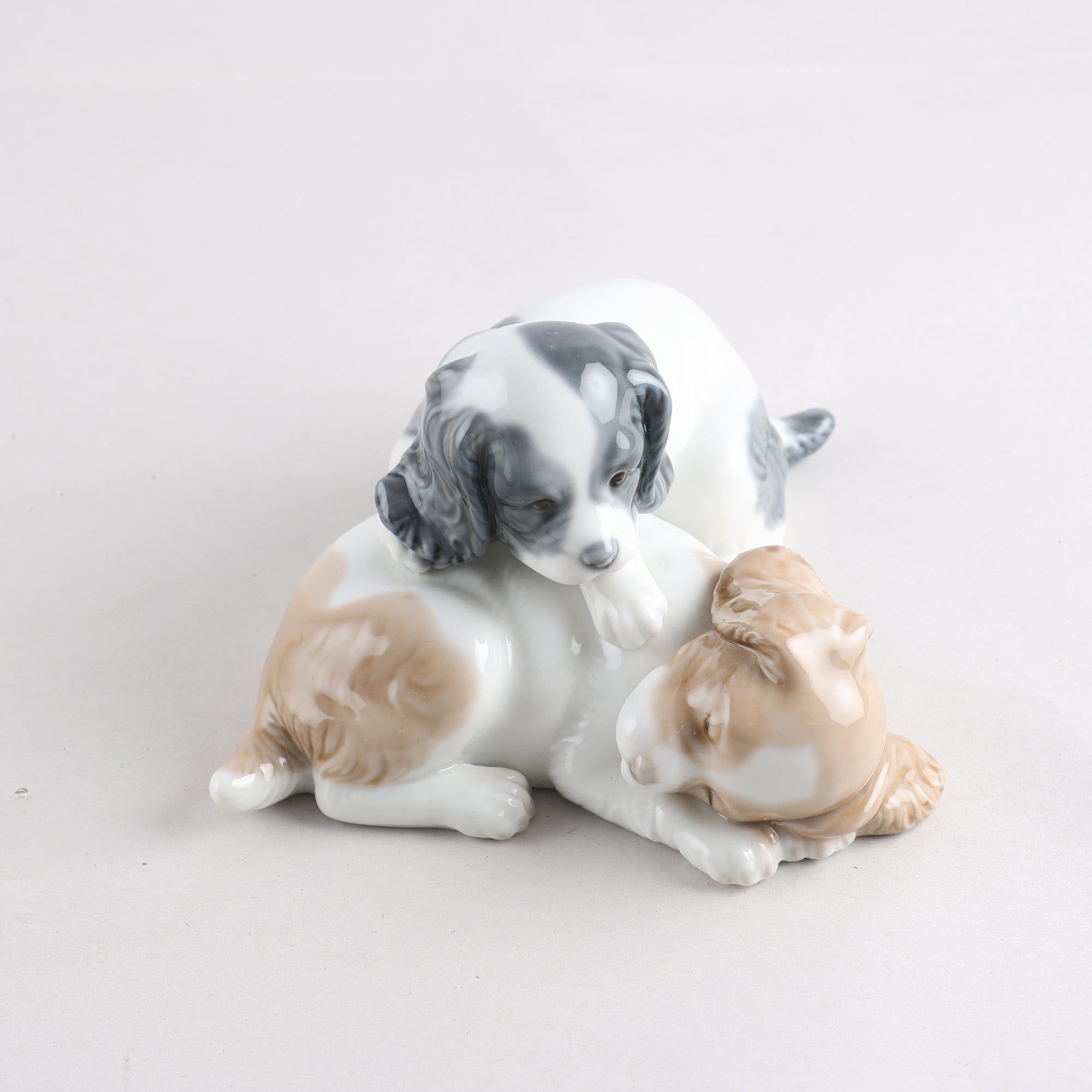 Figur, hundar, Lladro, Julio Fernandez
