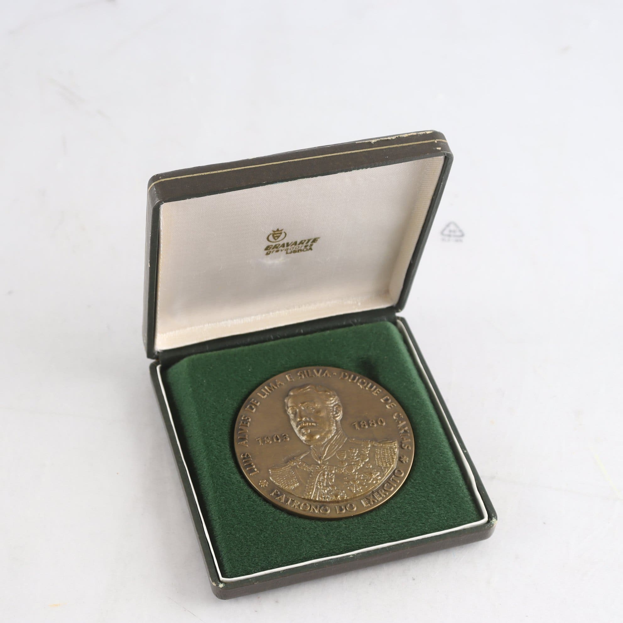 Minnesmedalj, Duque de Caxias, 1803-1880, Brasilien, Brons