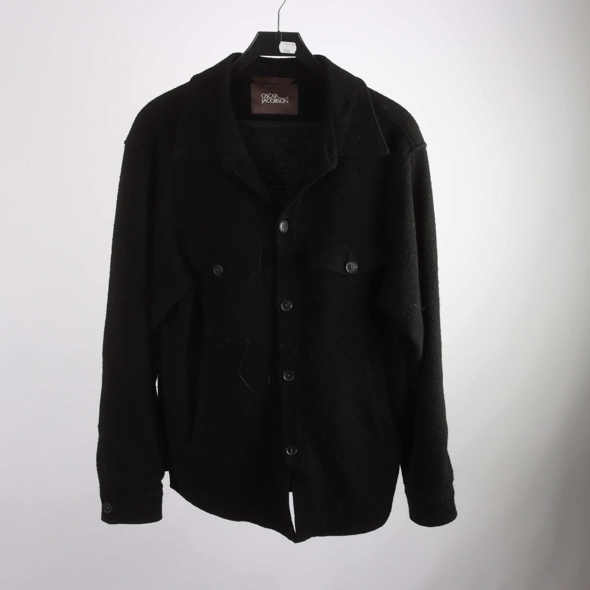 Overshirt/jacka, Oscar Jacobson, svart, stl. L
