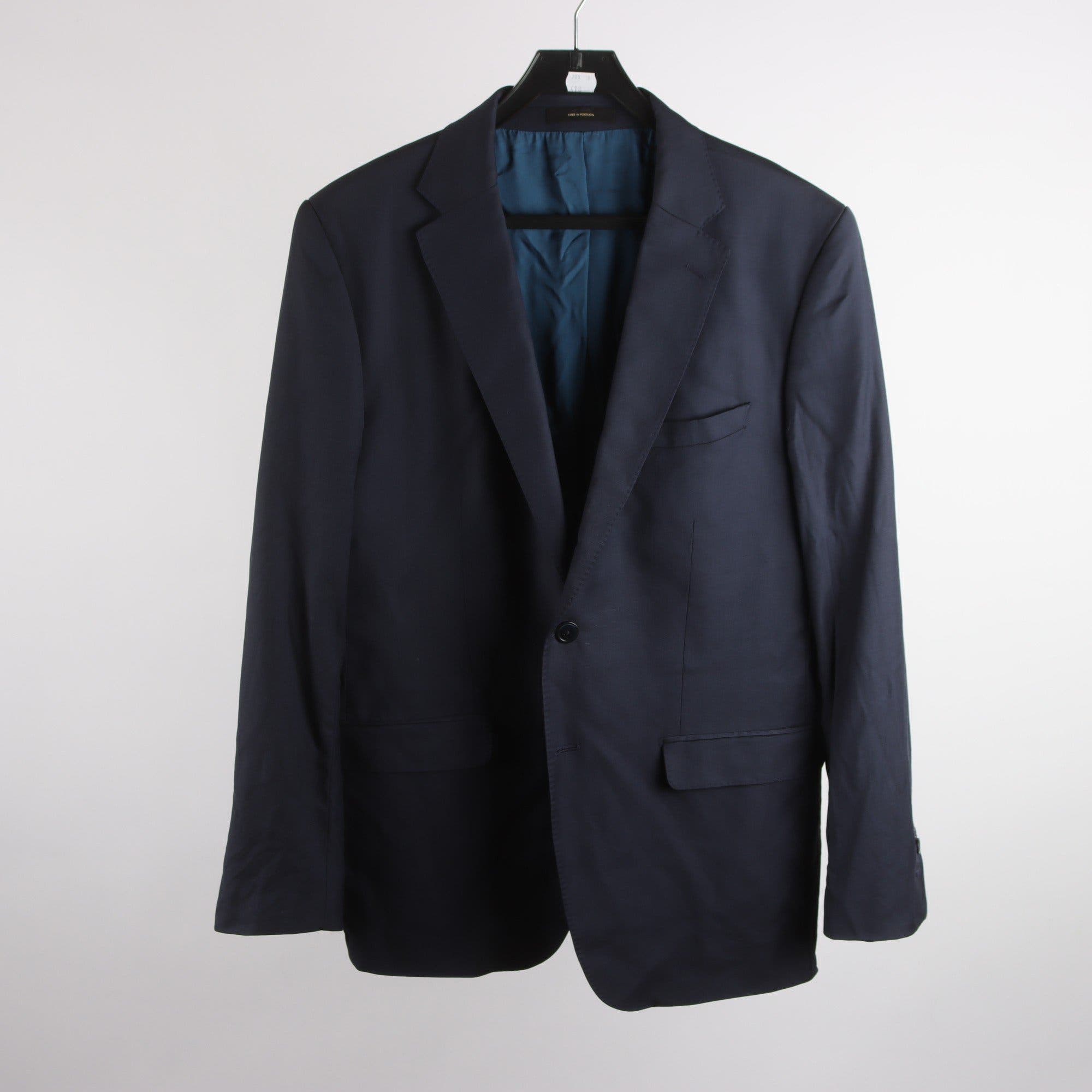 Kavaj, Massimo Dutti, blå, stl. 54.