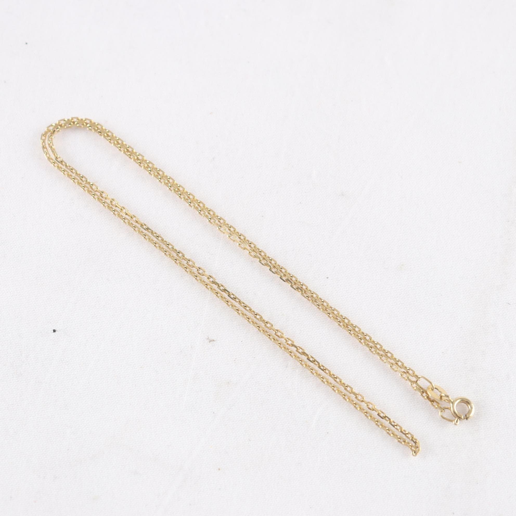 Halsband, guld 9k