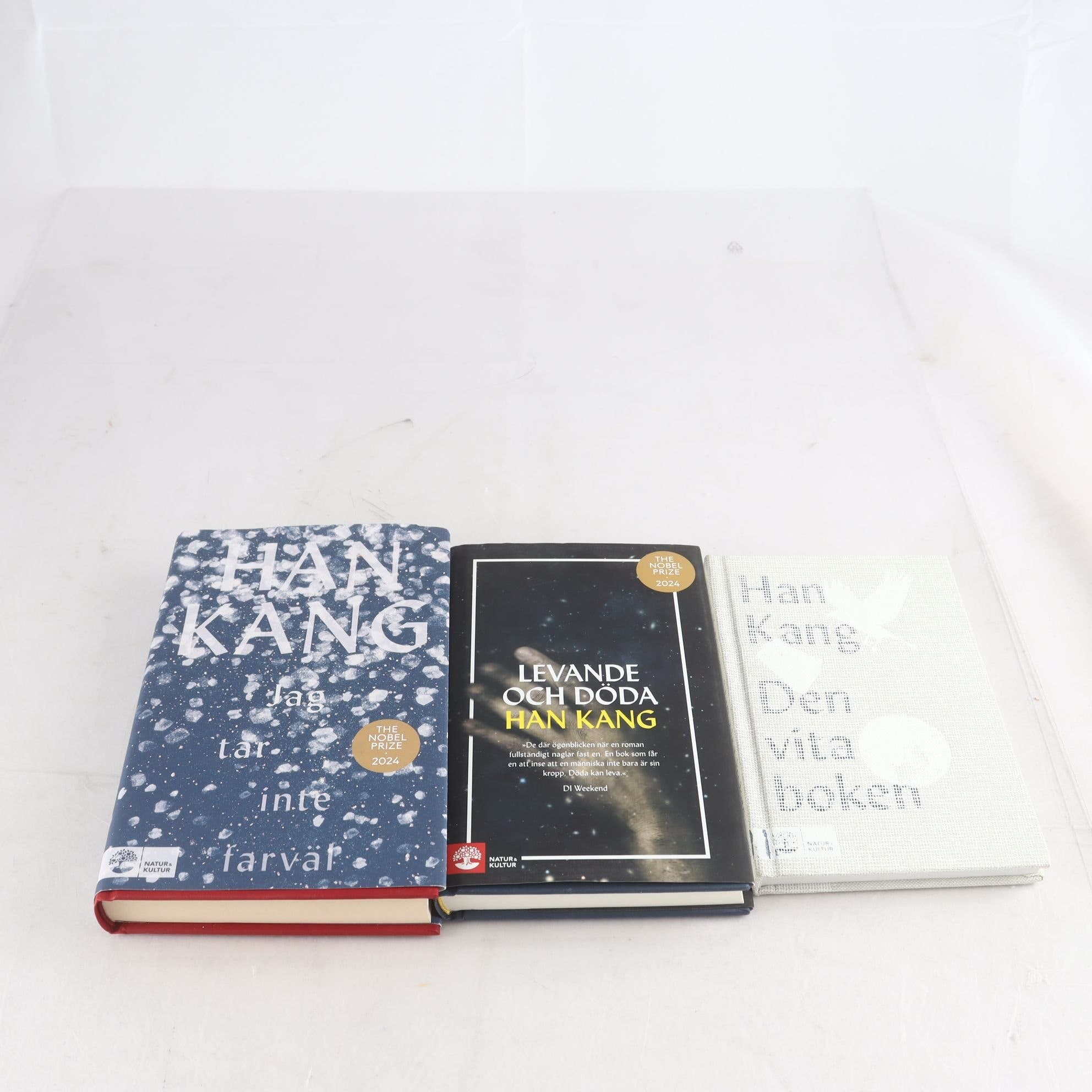 Han Kang, bokpaket med 3 volymer