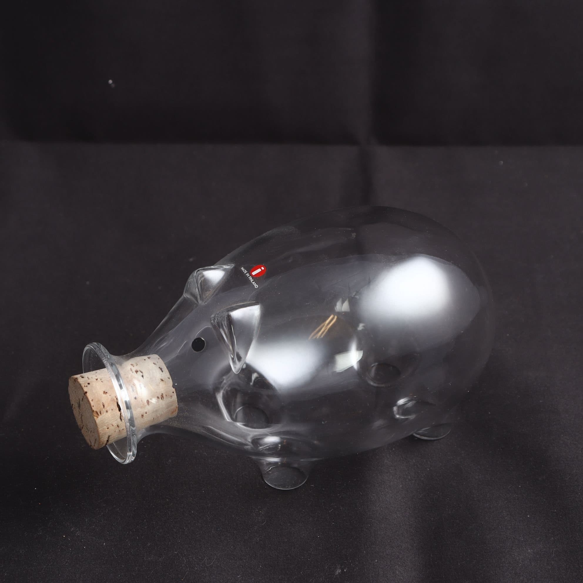 Karaff, ”Fyllesvin”, Iittala