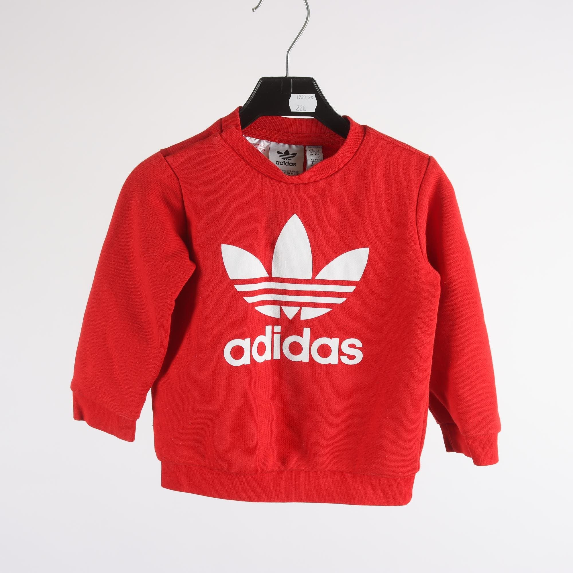 2-delat set, Adidas, röd, stl. 80