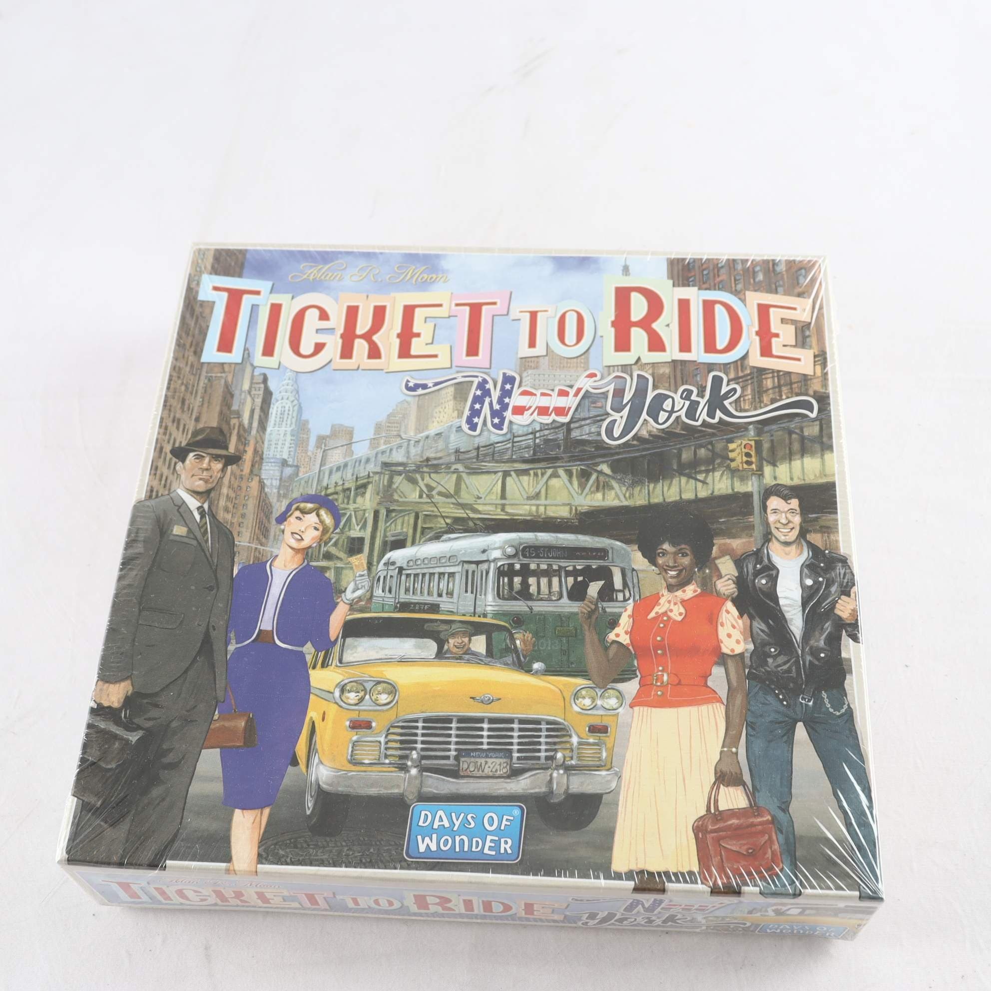 Spel, Ticket to ride, new york, days of wonder.