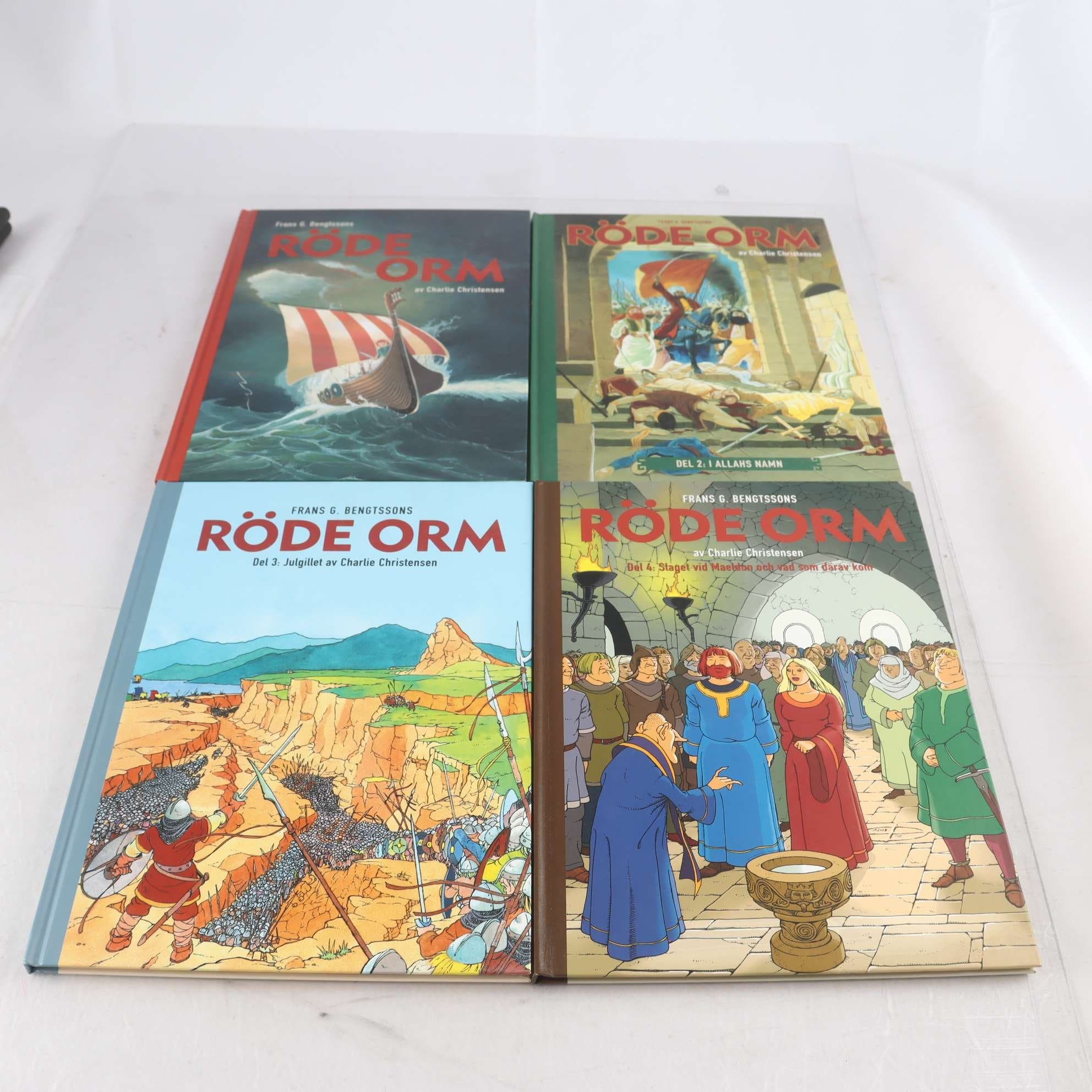 Frans G. Bengtsson Röde Orm av Charlie Christensen, Del 1-4