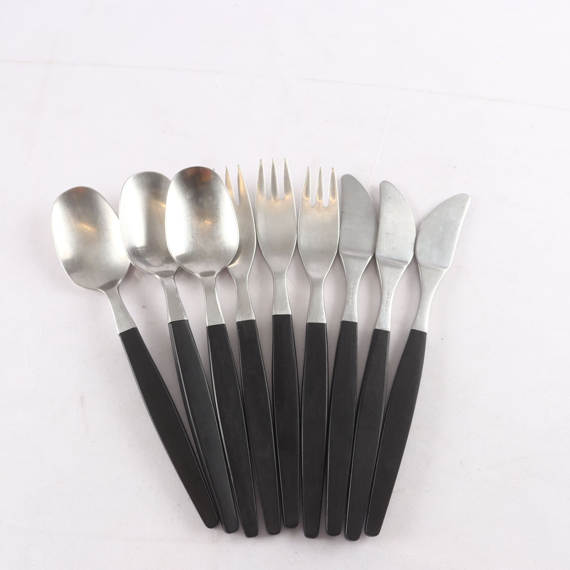 Bestick, ”Focus De Luxe”, Folke Arström, Gense, 9 st