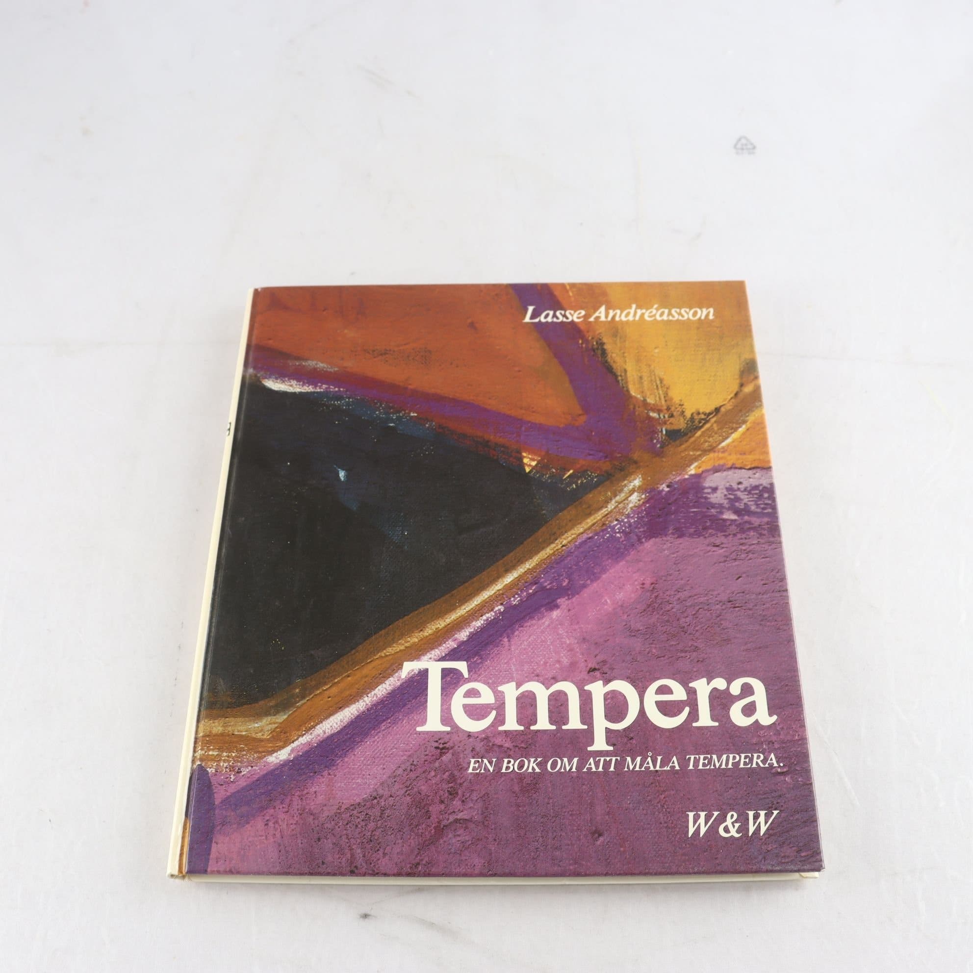 Lasse Andréasson, Tempera: En bok om att måla tempera.