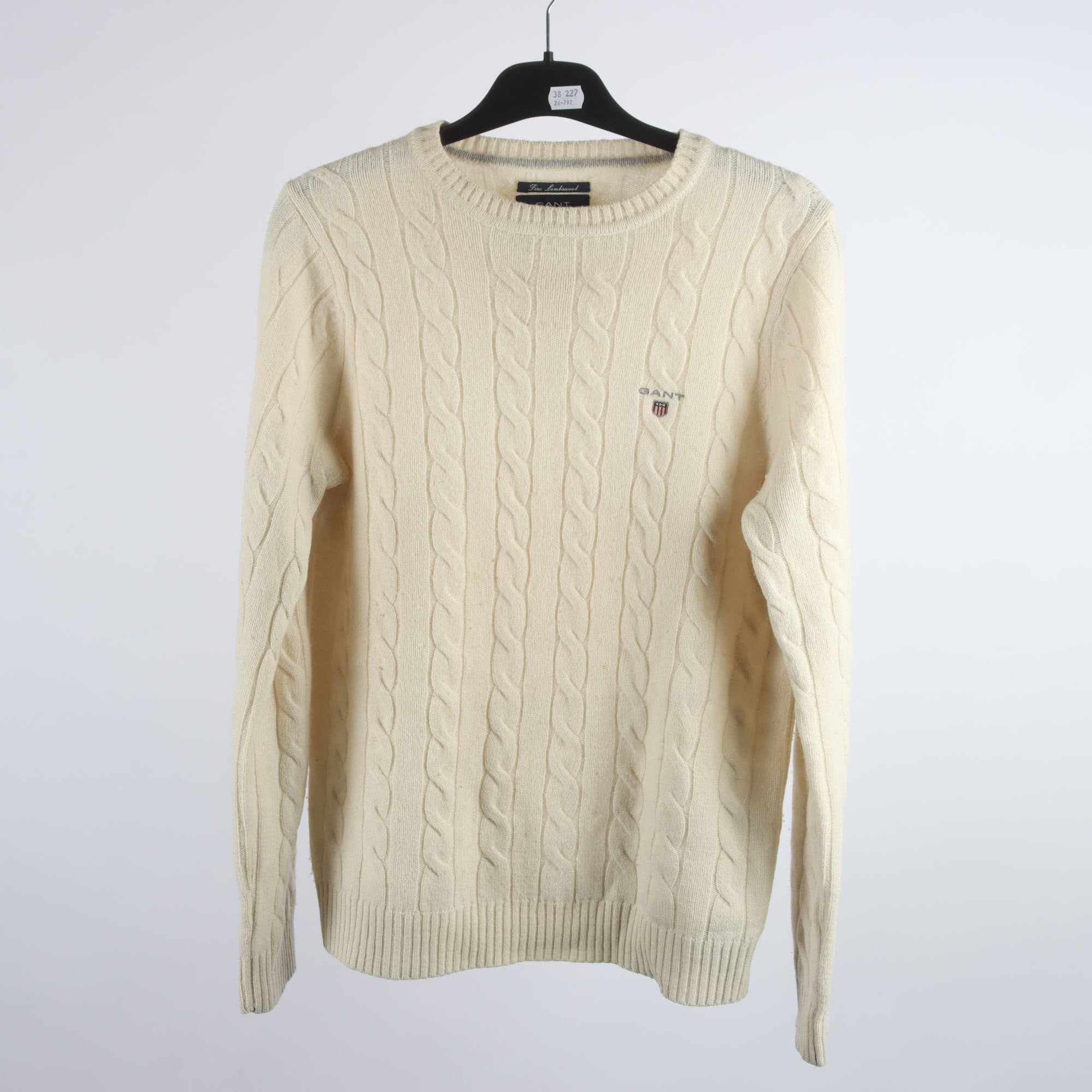 Tröja, Gant, 100% lammull, stl. S