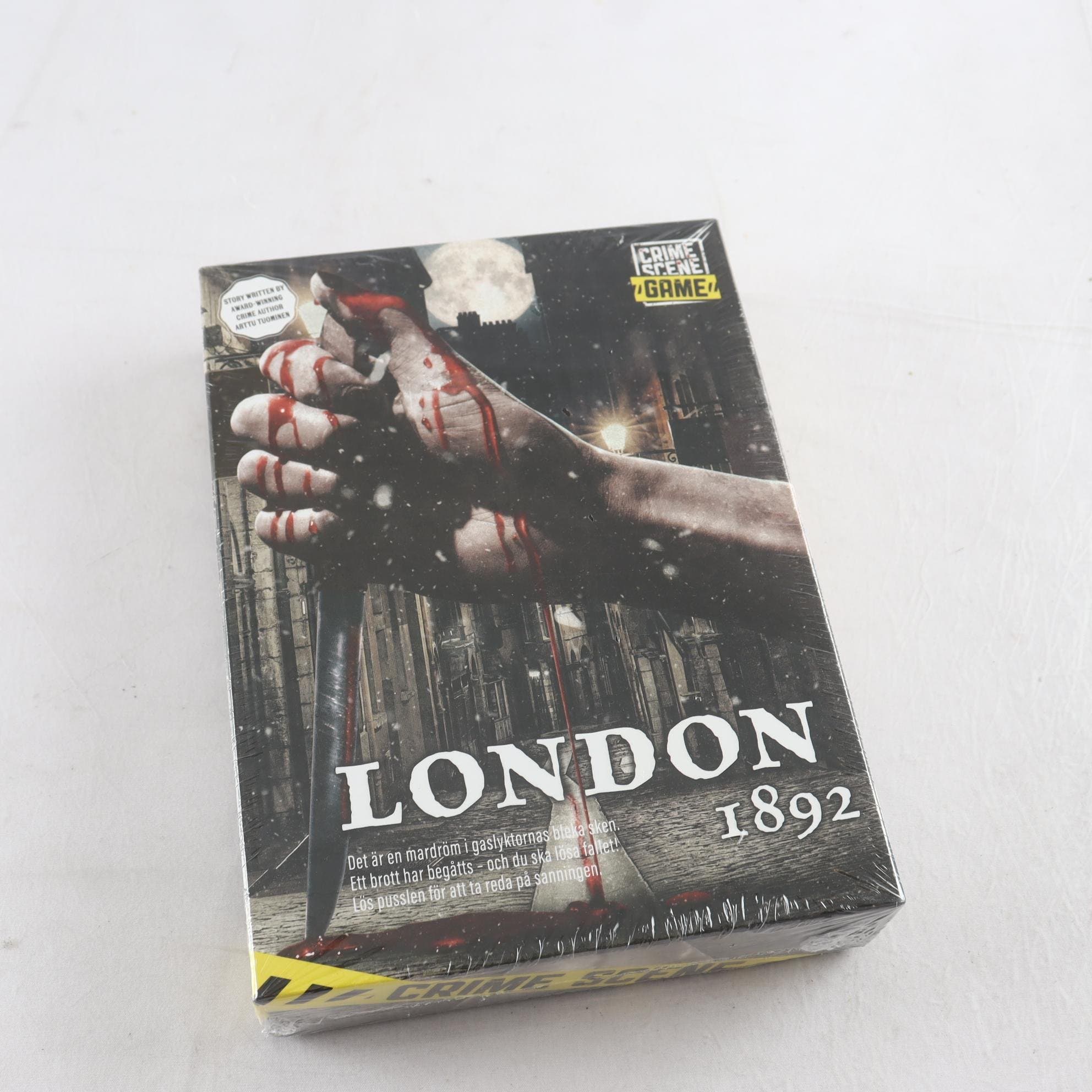 Spel, London 1892, crime game.