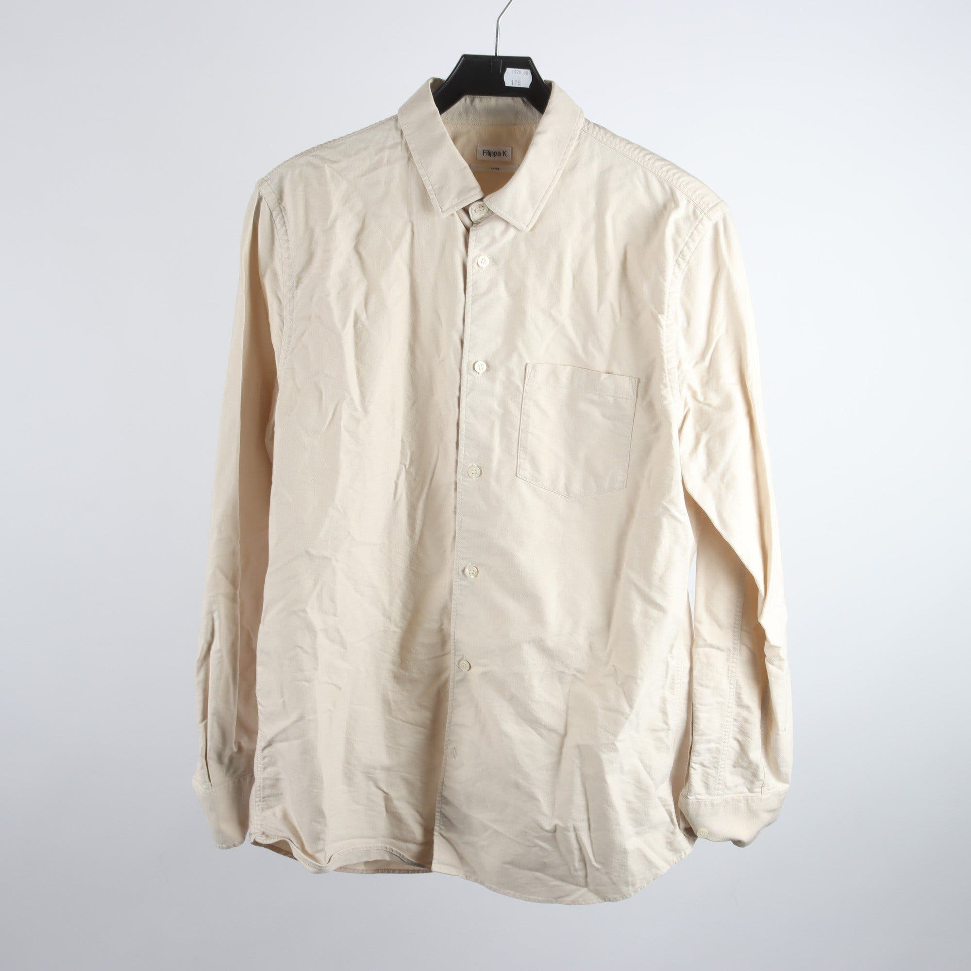 Skjorta, Filippa K, beige, stl. L