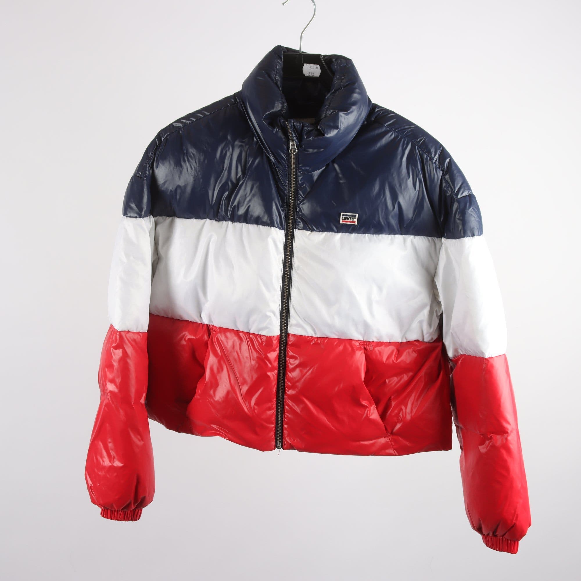 Jacka, Levis, blå, vit, röd, stl. M