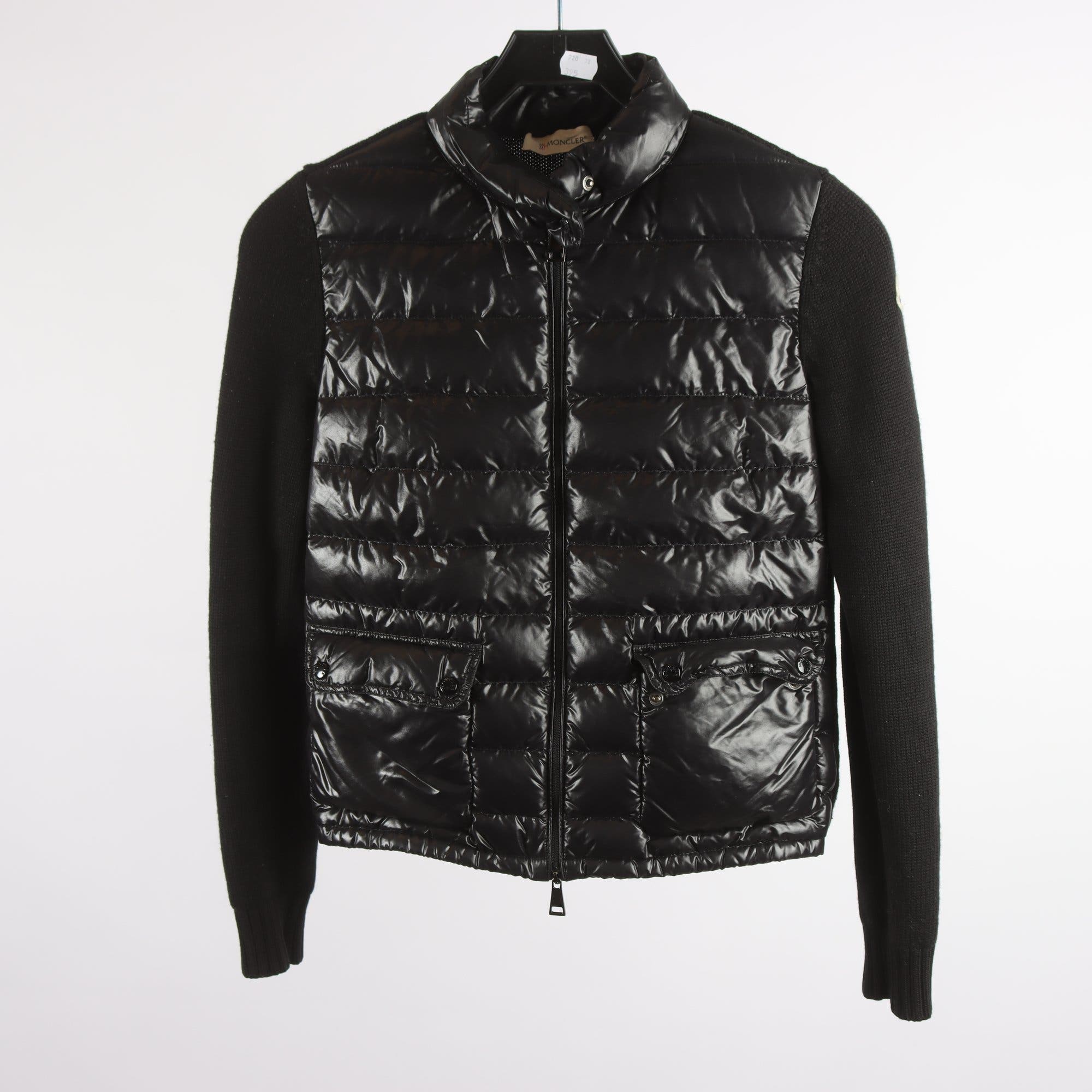 Dunjacka, Moncler, svart, stl. XS.