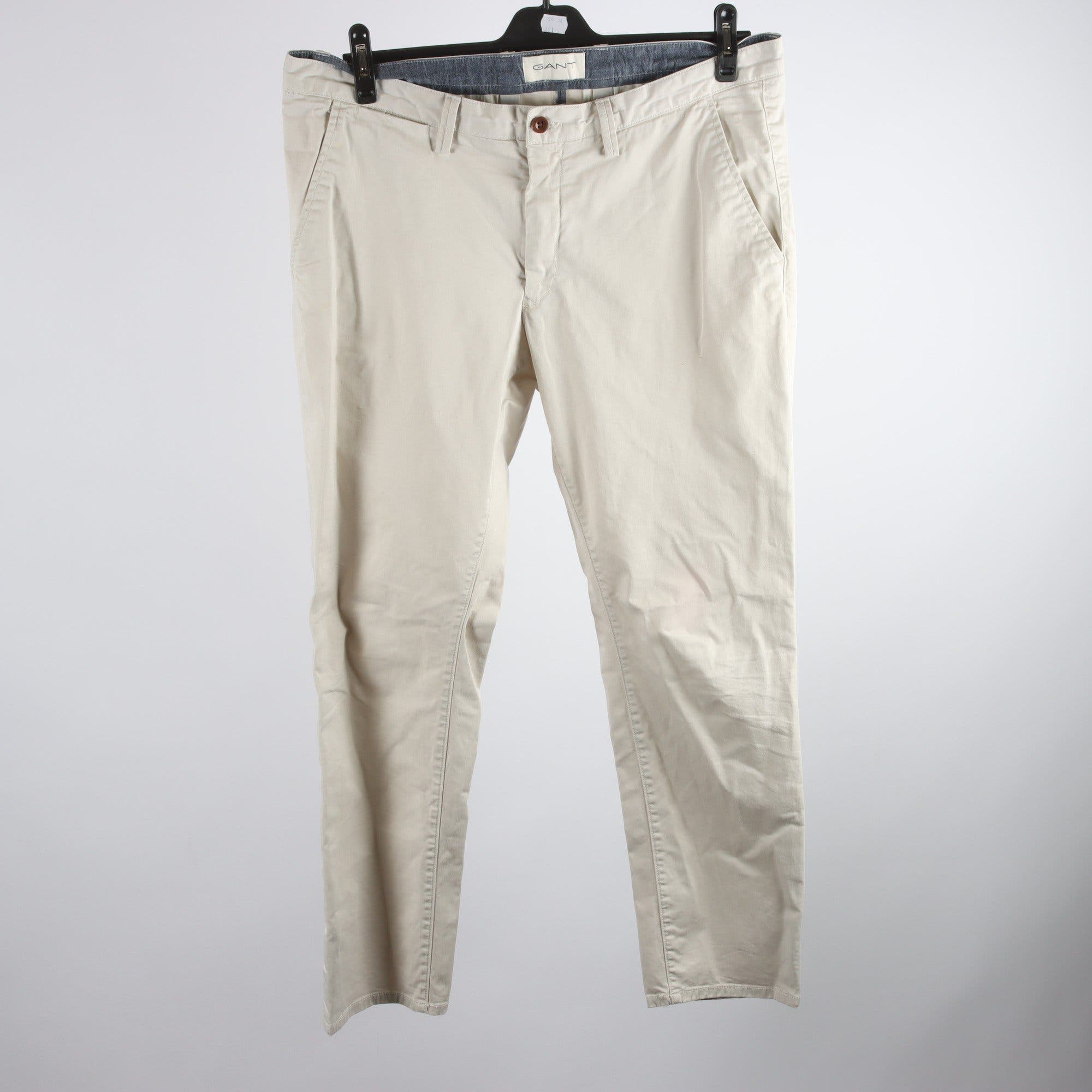 Byxor, Gant, beige, stl. 38″/32.