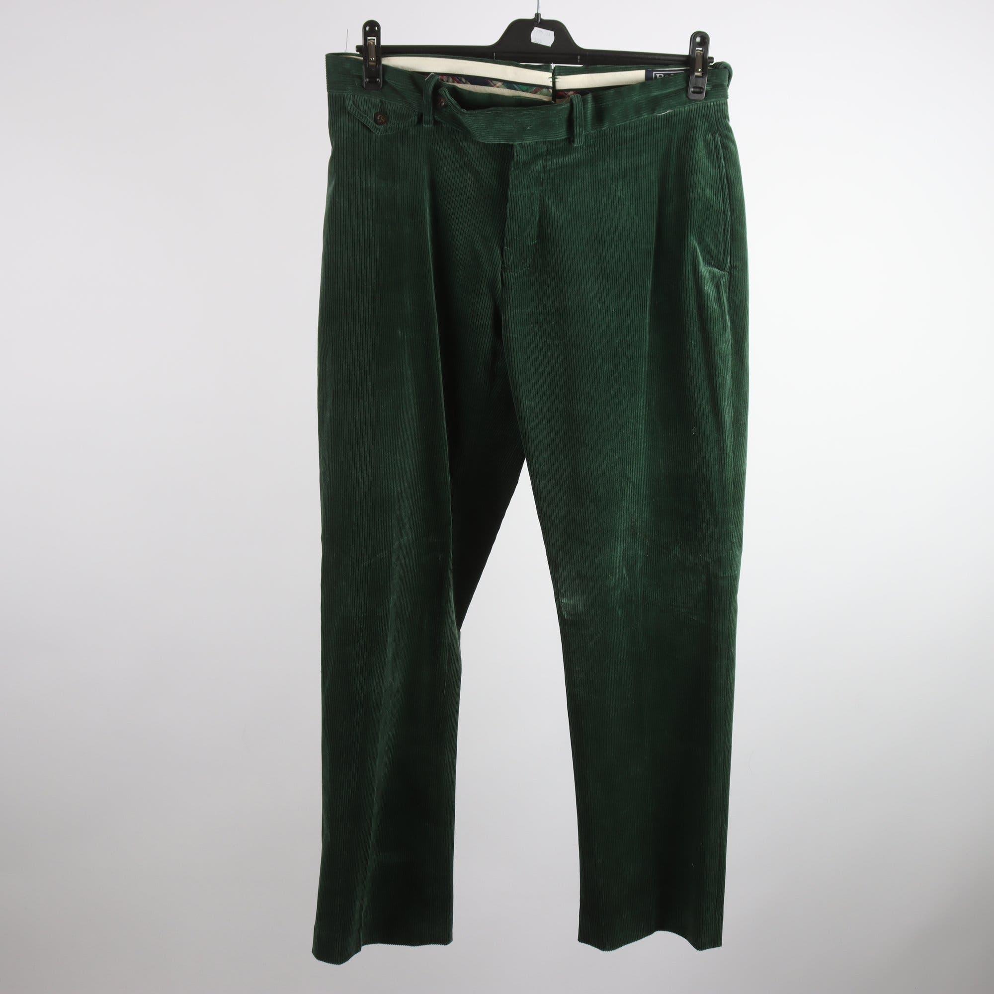 Byxor, Polo Ralph Lauren, grön, manchester, stl. 33″/34.