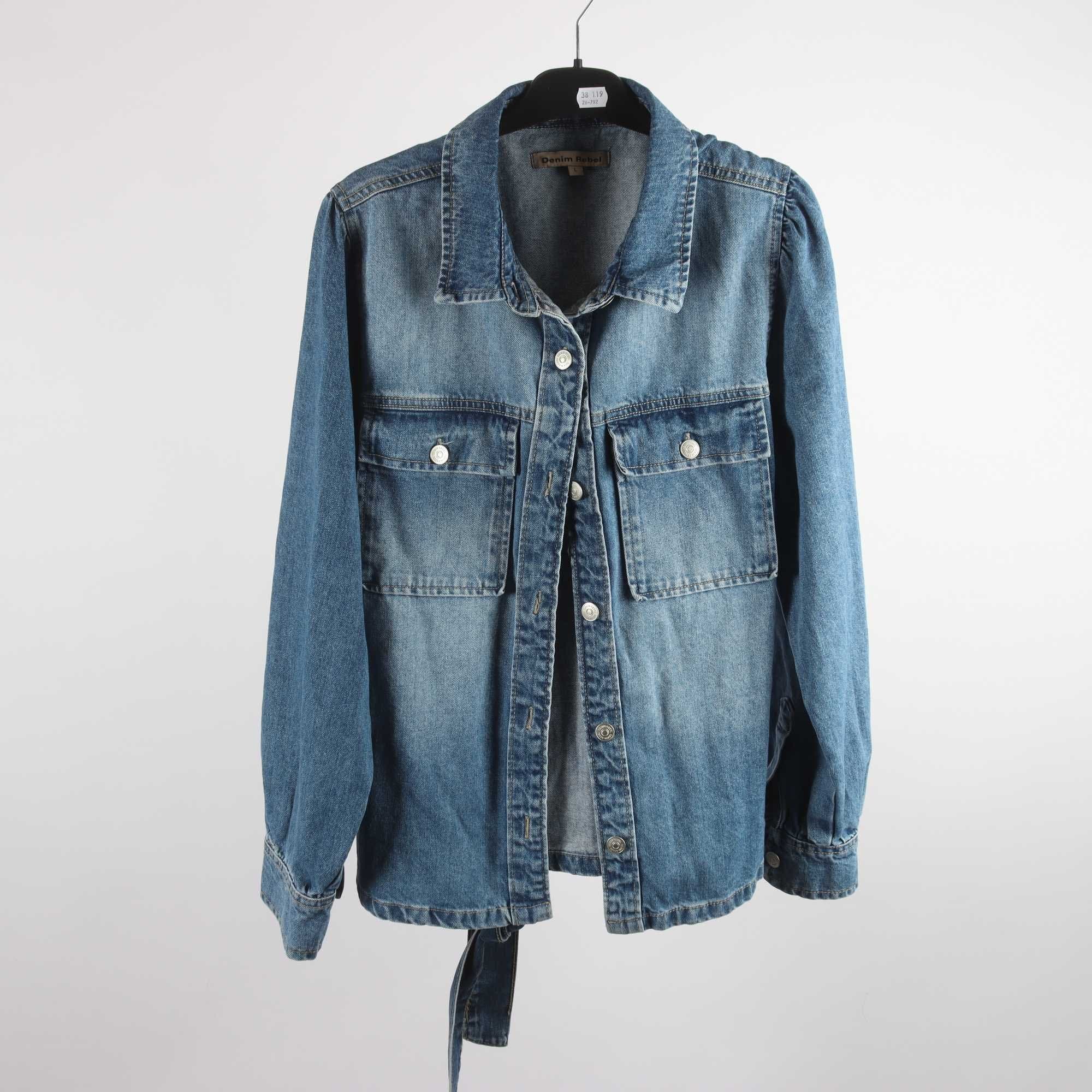 Jeansskjorta, Denim Rebel, stl. L