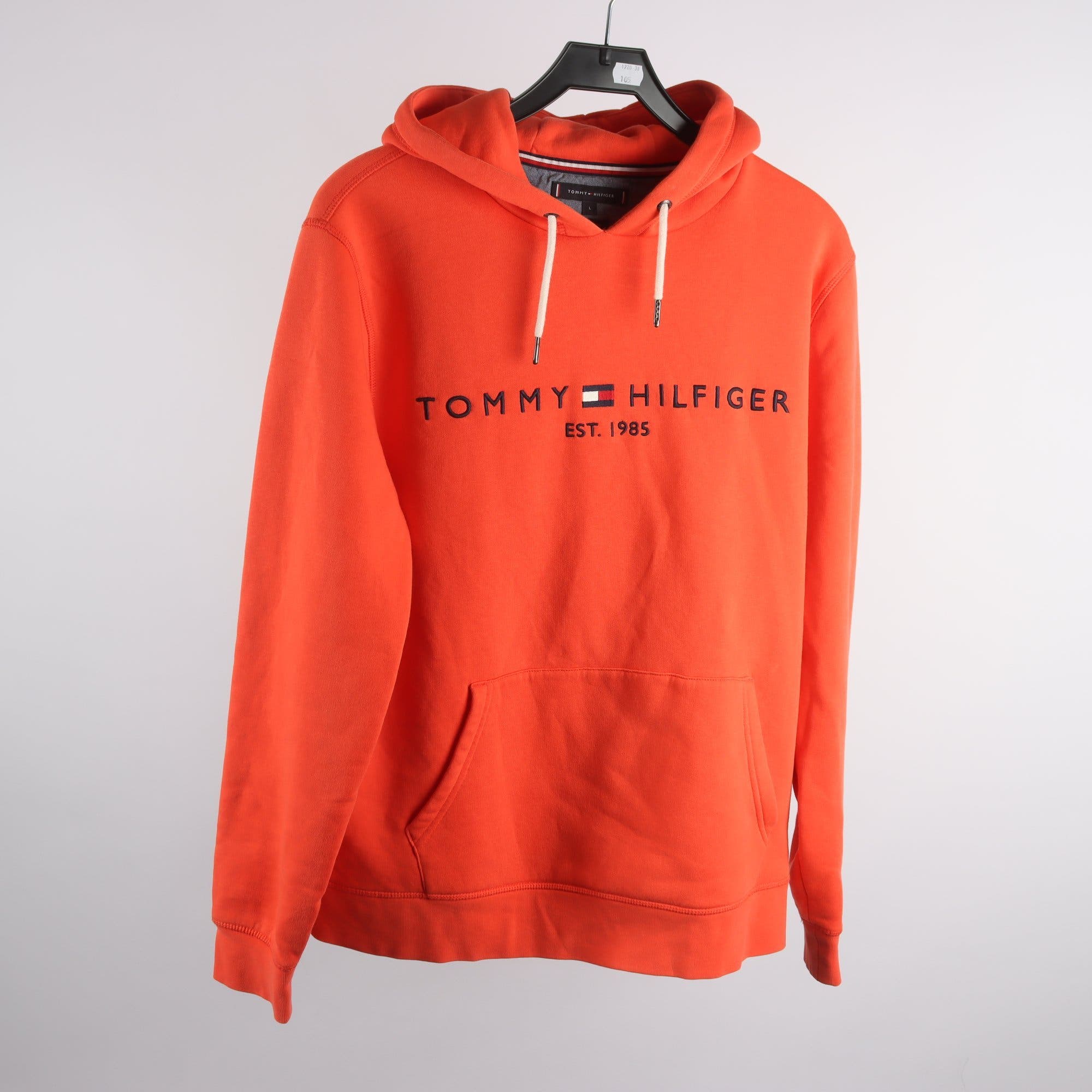 Hoodie, Tommy Hilfiger, orange, stl. L