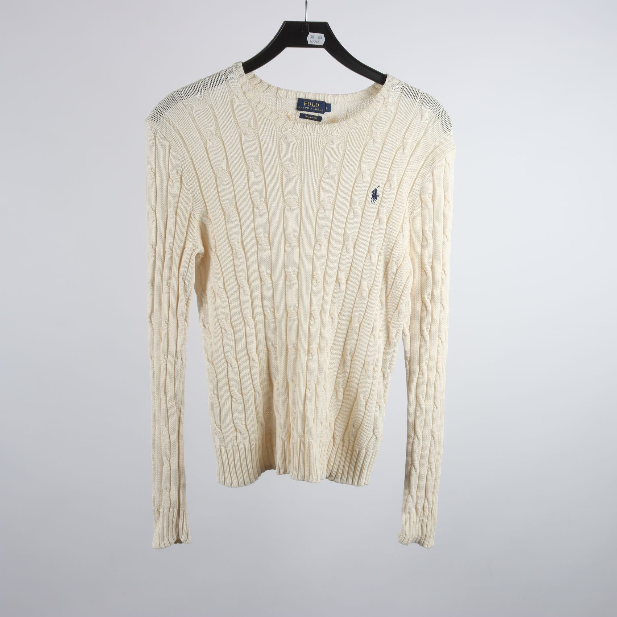Stickad tröja, Polo Ralph Lauren, stl. L