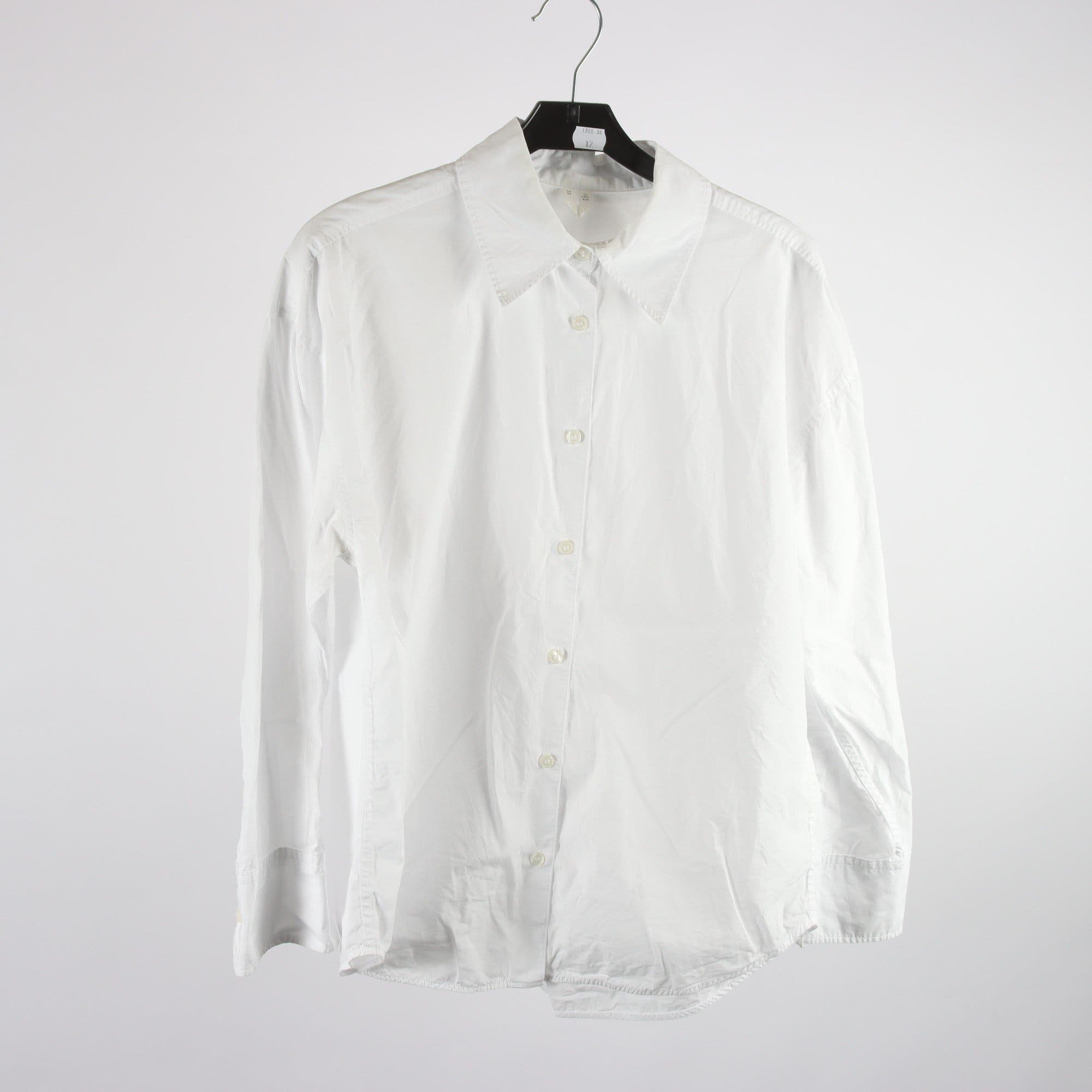 Blus/skjorta, Arket, vit, stl. 34