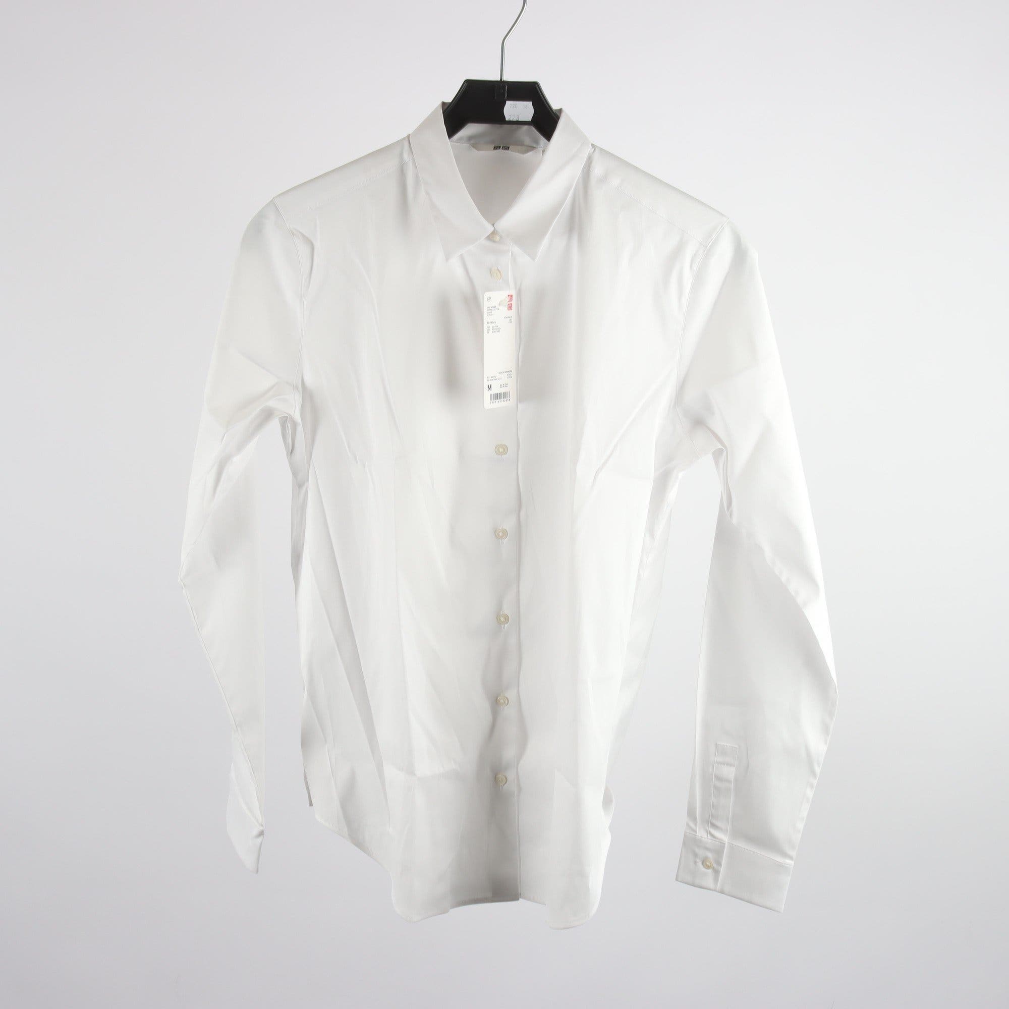 Skjorta, Uniqlo, vit, stl. M.