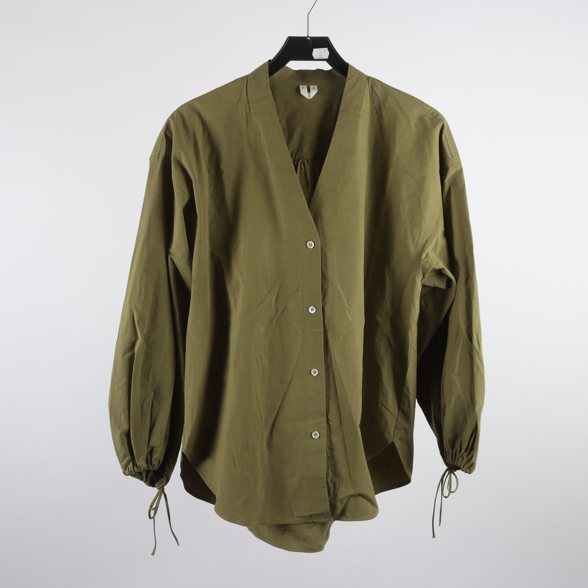 Blus, Arket, grön, stl. 38