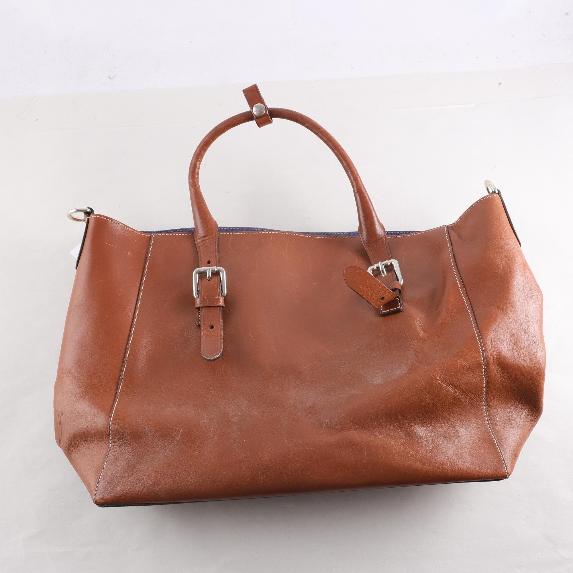 Väska, Massimo Dutti, läder