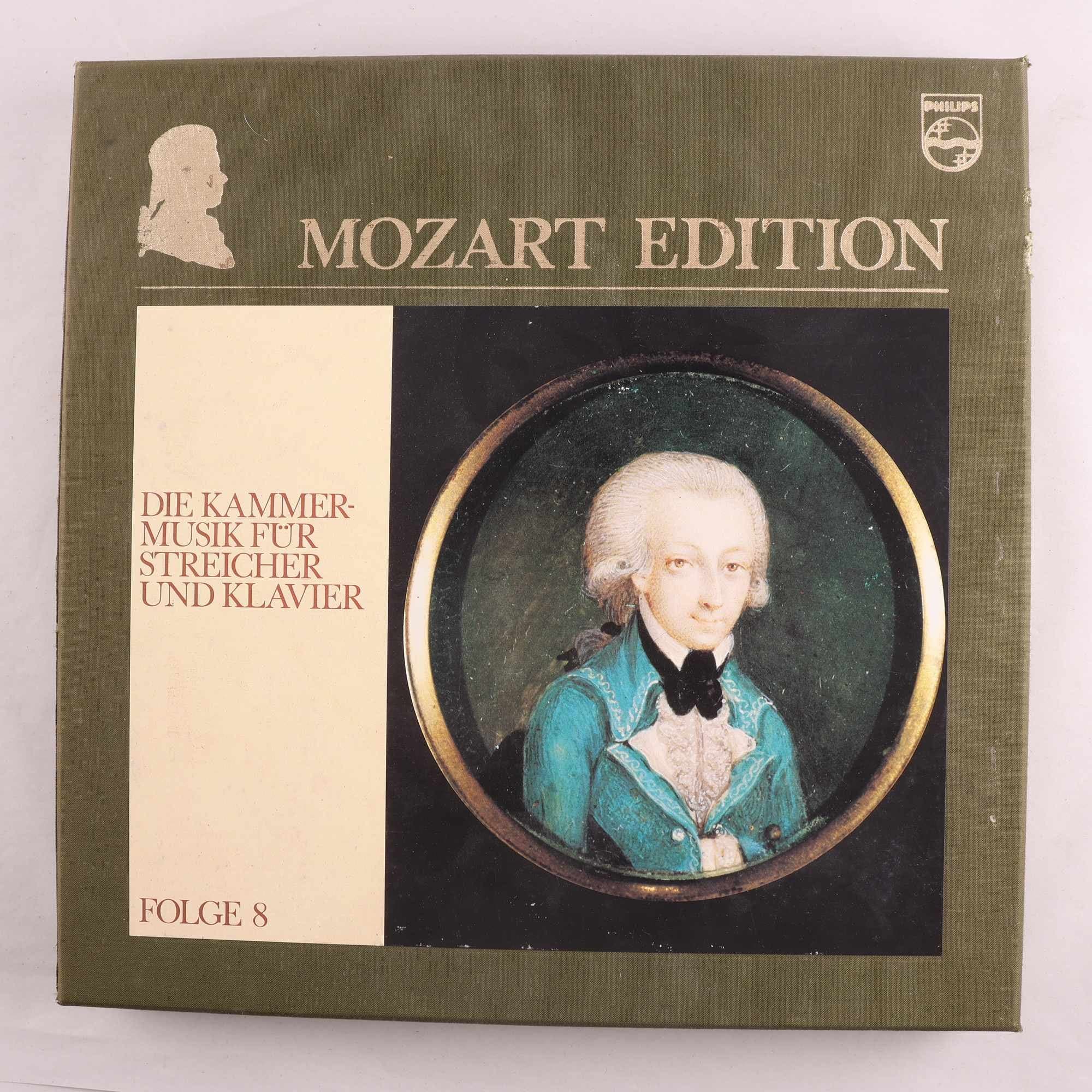 LP Wolfgang Amadeus Mozart, Mozart Edition 8 Samfraktas ej