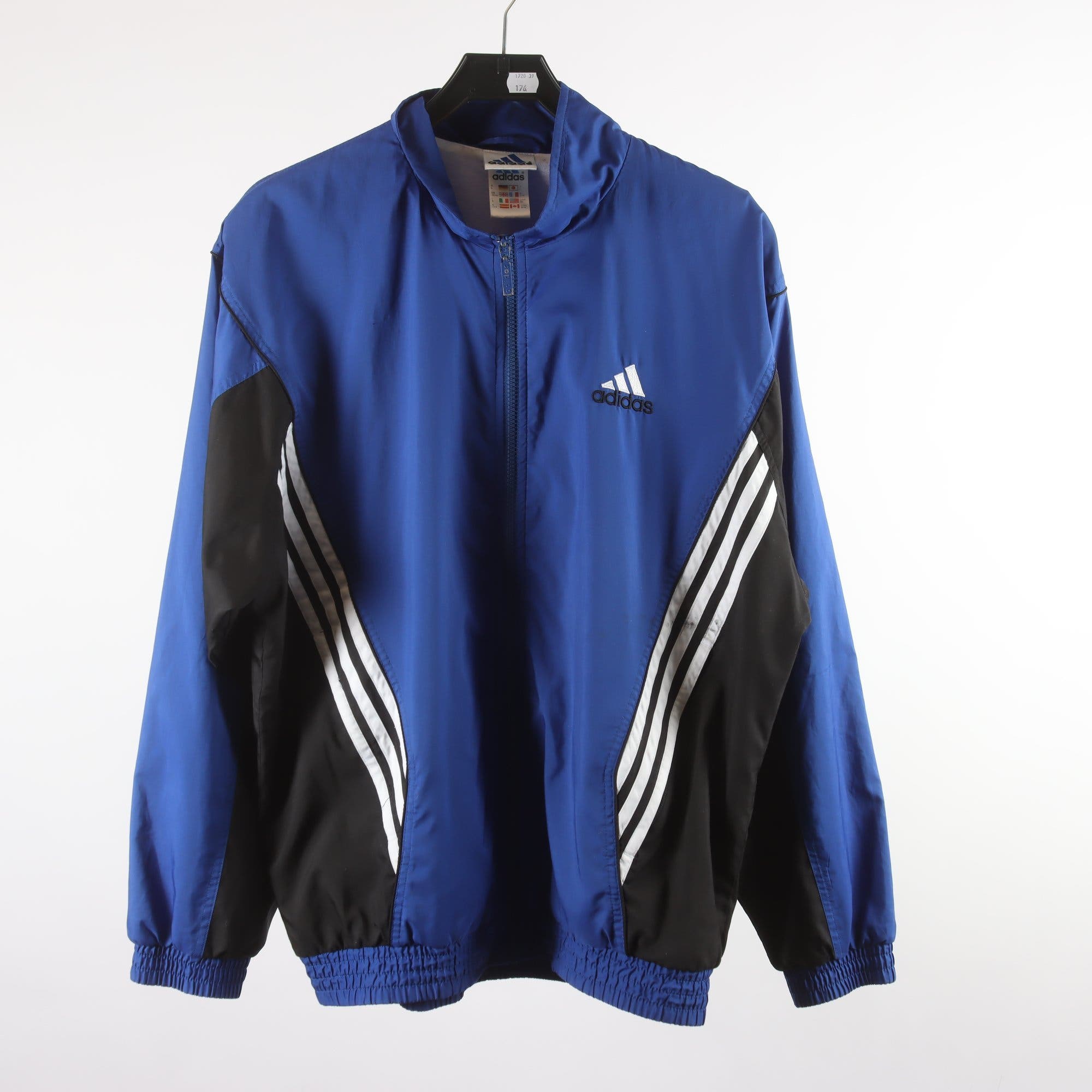 Sportjacka, Adidas, blå, stl. M