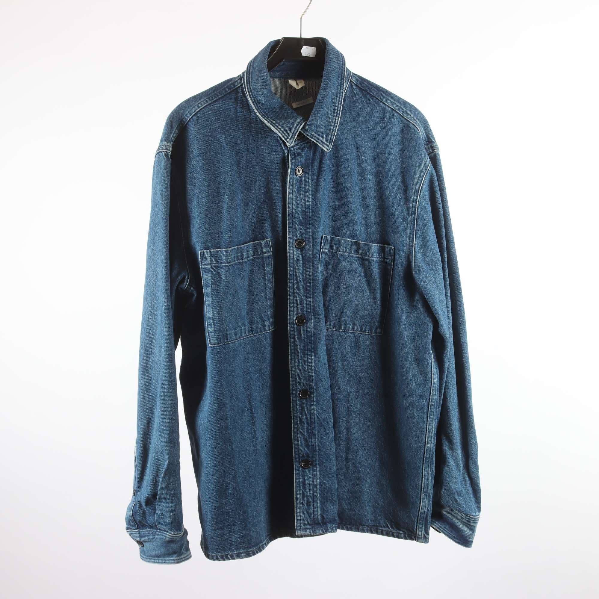Jeansskjorta/overshirt, Arket, blå, stl. 54