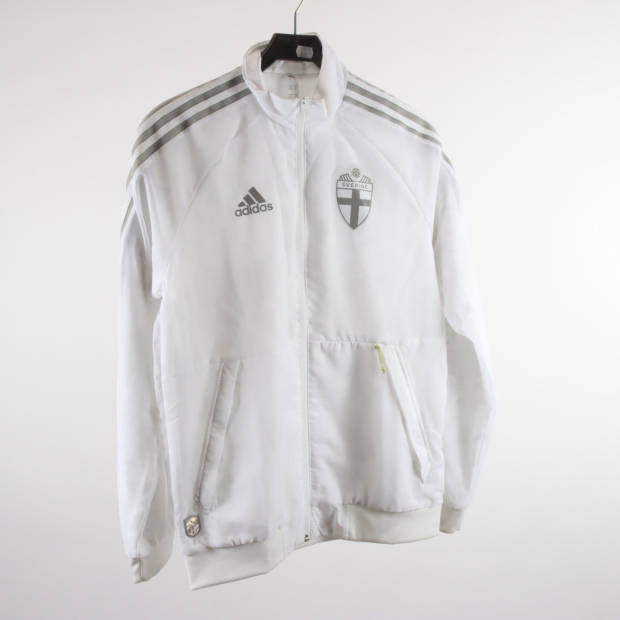 Sportjacka, Adidas, vit, stl. S