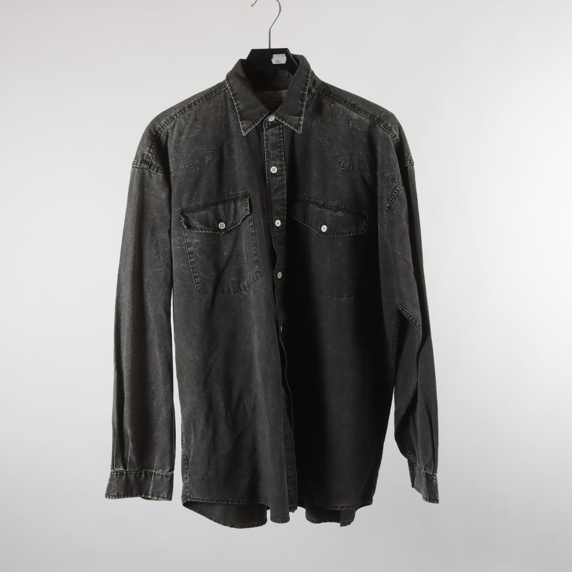 Skjorta, Levi Strauss & Co, gråsvart, stl. XL