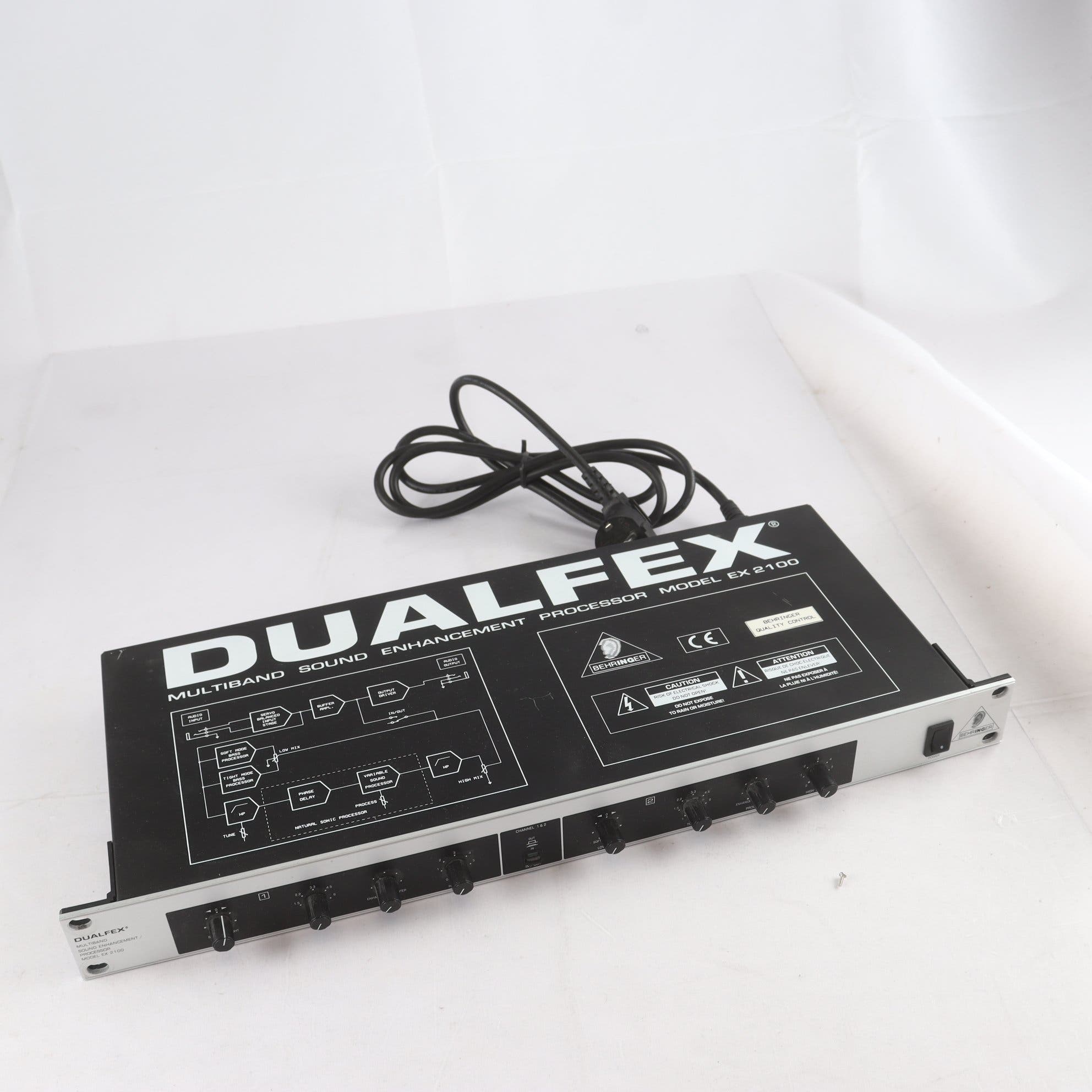 Dualflex, multiband sound enhancement. Behringer. Samfraktas ej.