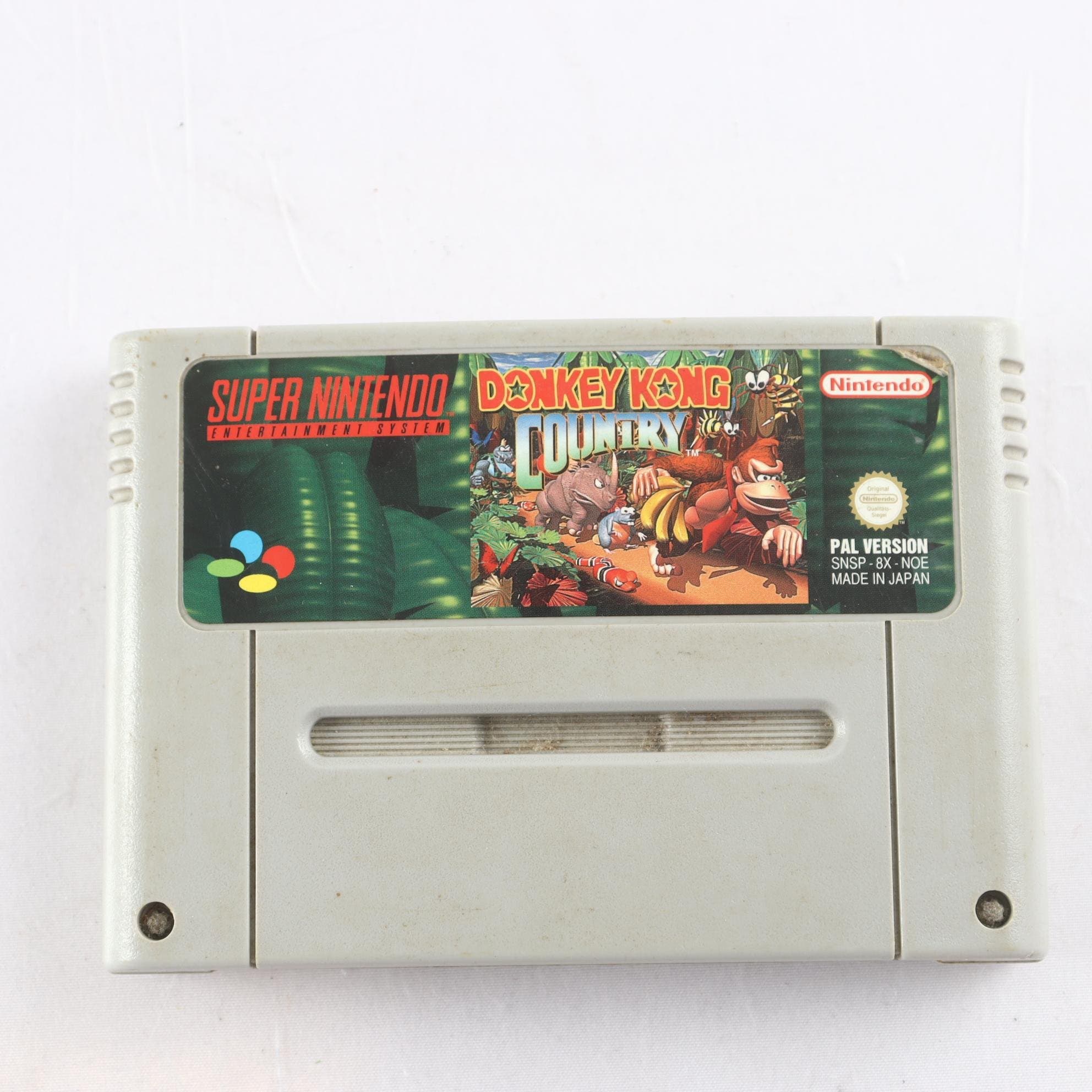 Spel, Super Nintendo. Donkey Kong Country