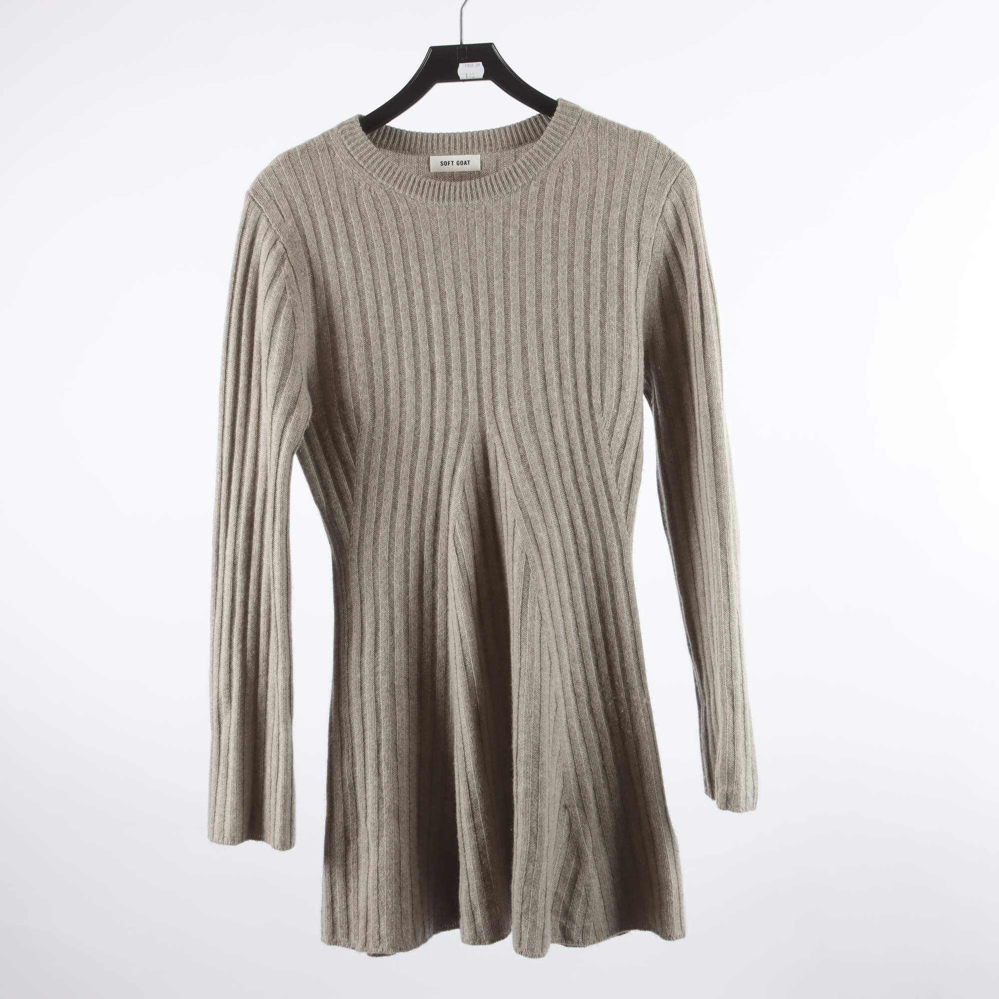 Klänning, Soft Goat, grå, 100% kashmir, stl. M