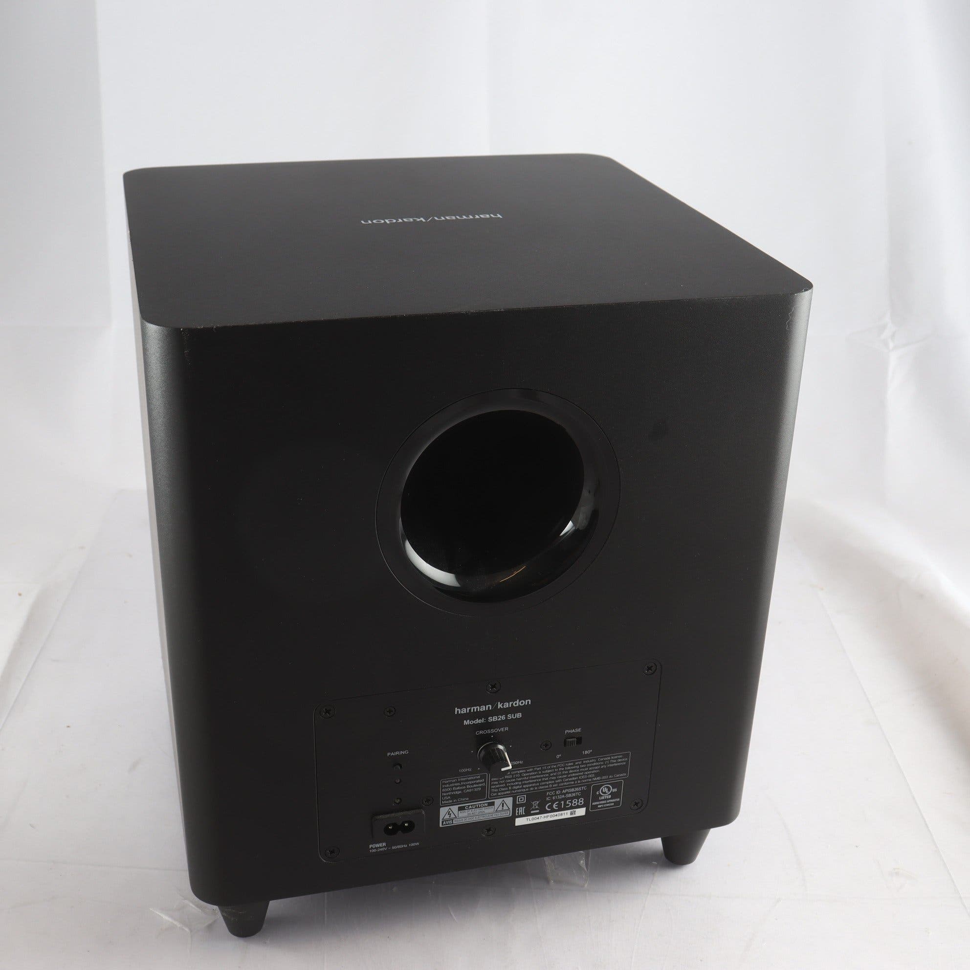 Högtalare, Soundbar, Subwoofer, Harmon / Kardon, SB26. Endast avhämtning.