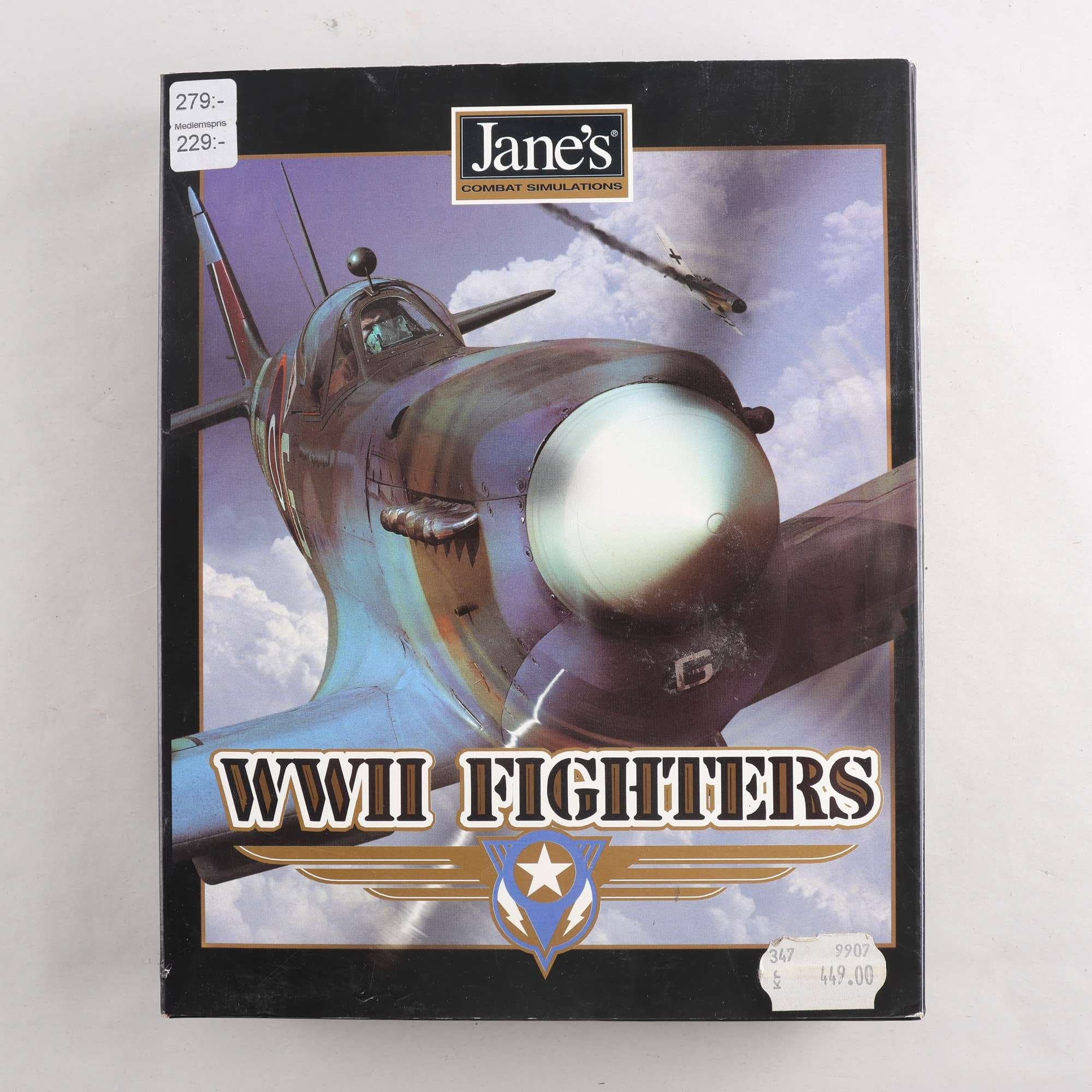 PC Jane’s WWII Fighters world war 2 (Blig box)