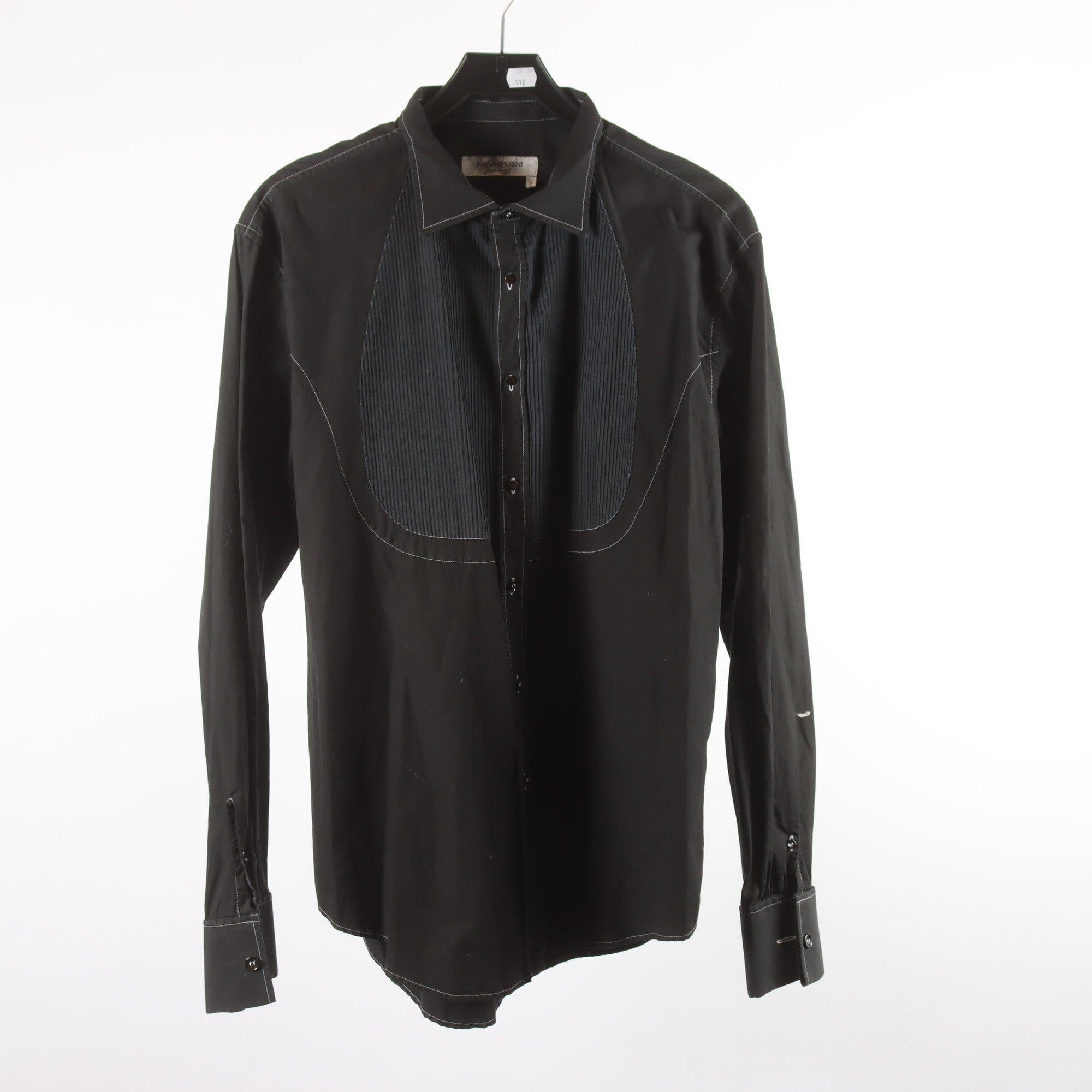 Skjorta, Yves Saint Laurent, svart, stl. L