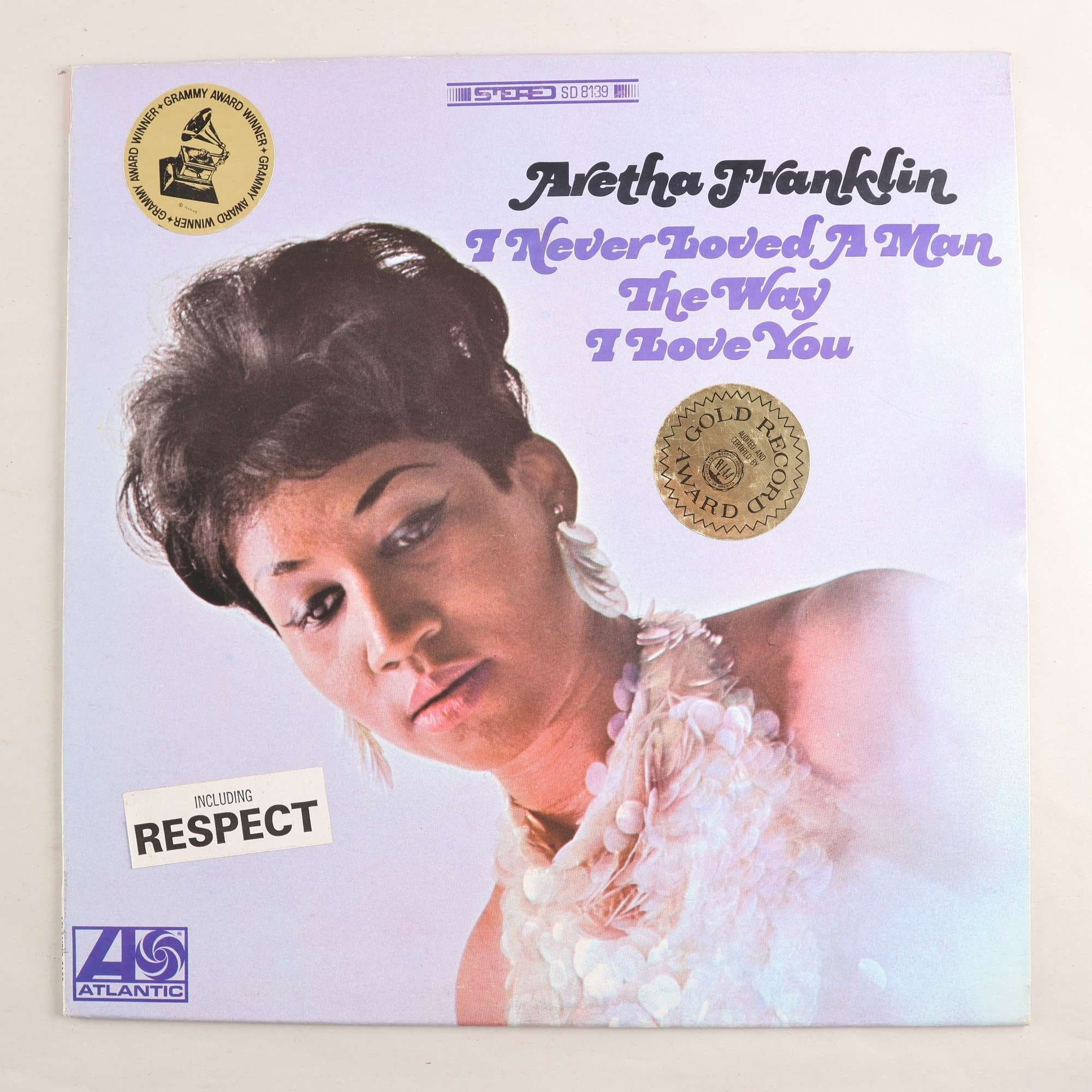 LP Aretha Franklin, I Never Loved A Man The Way I Love You