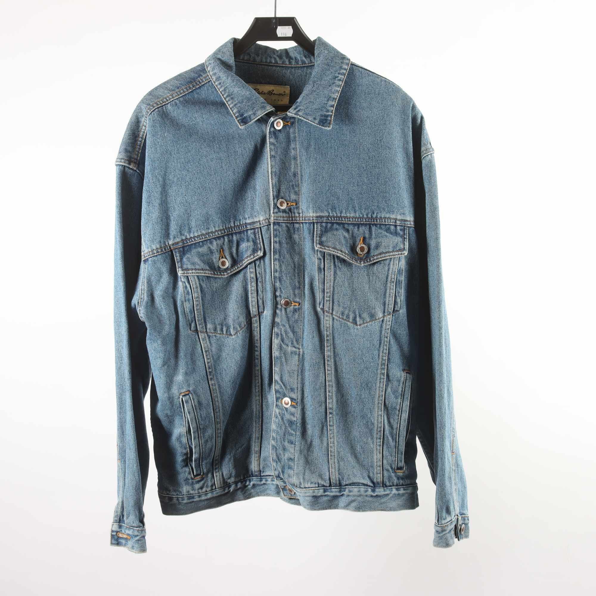 Jeansjacka, Eddie Bauer, blå, stl. L