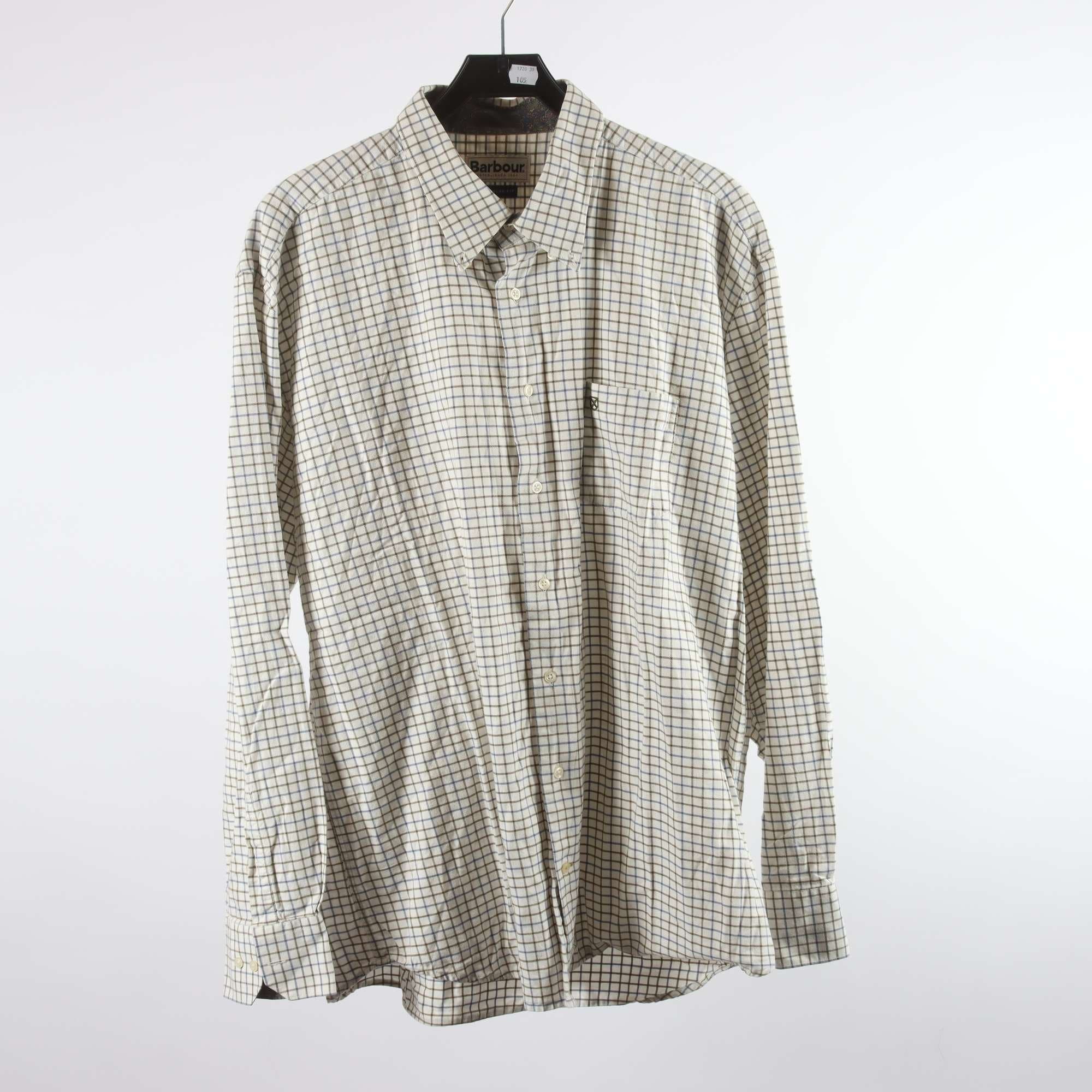 Skjorta, Barbour, rutig, stl. 2XL