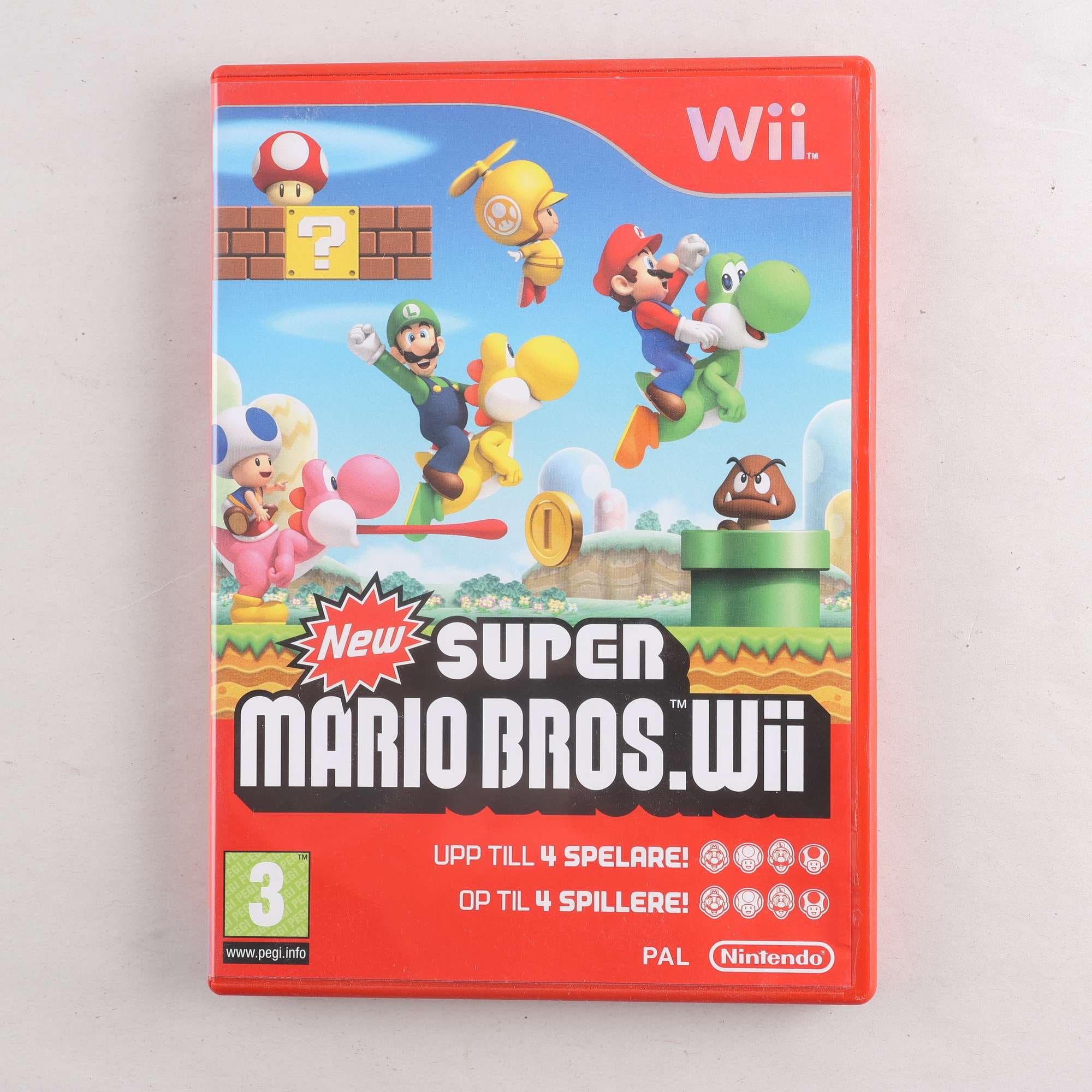 Nintendo Wii New Super Maria Bros